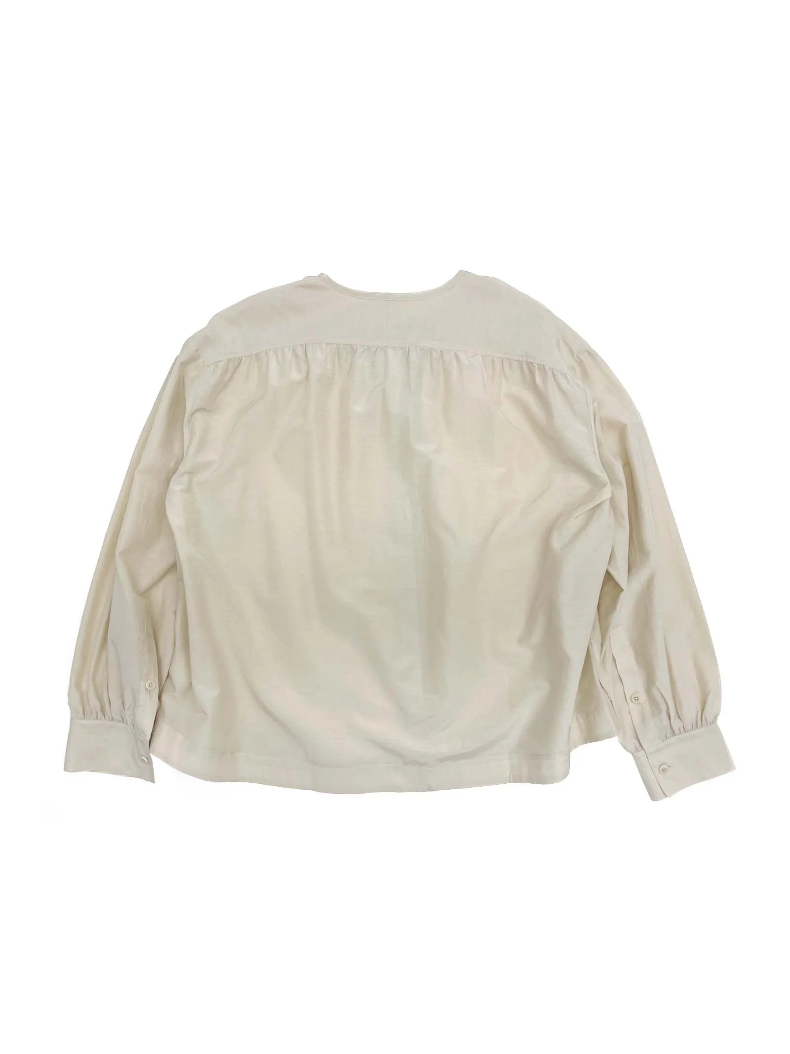 Gathered Neck Top in Sand sold by 6397 product image thumbnail 5