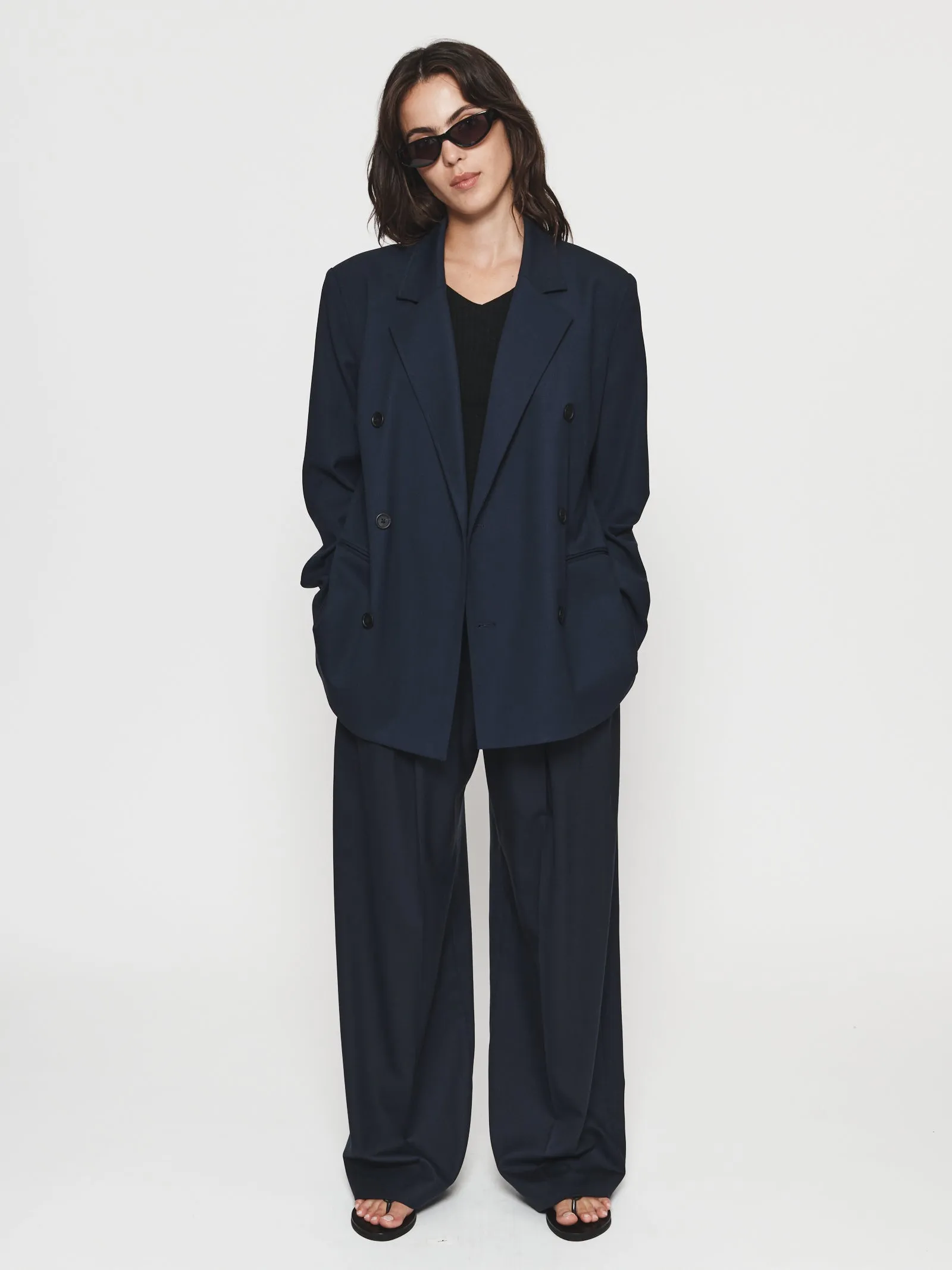 Double Breasted Blazer Navy sold by 6397 product image thumbnail 2