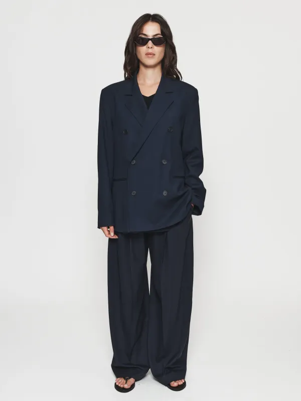 Double Breasted Blazer Navy sold by 6397