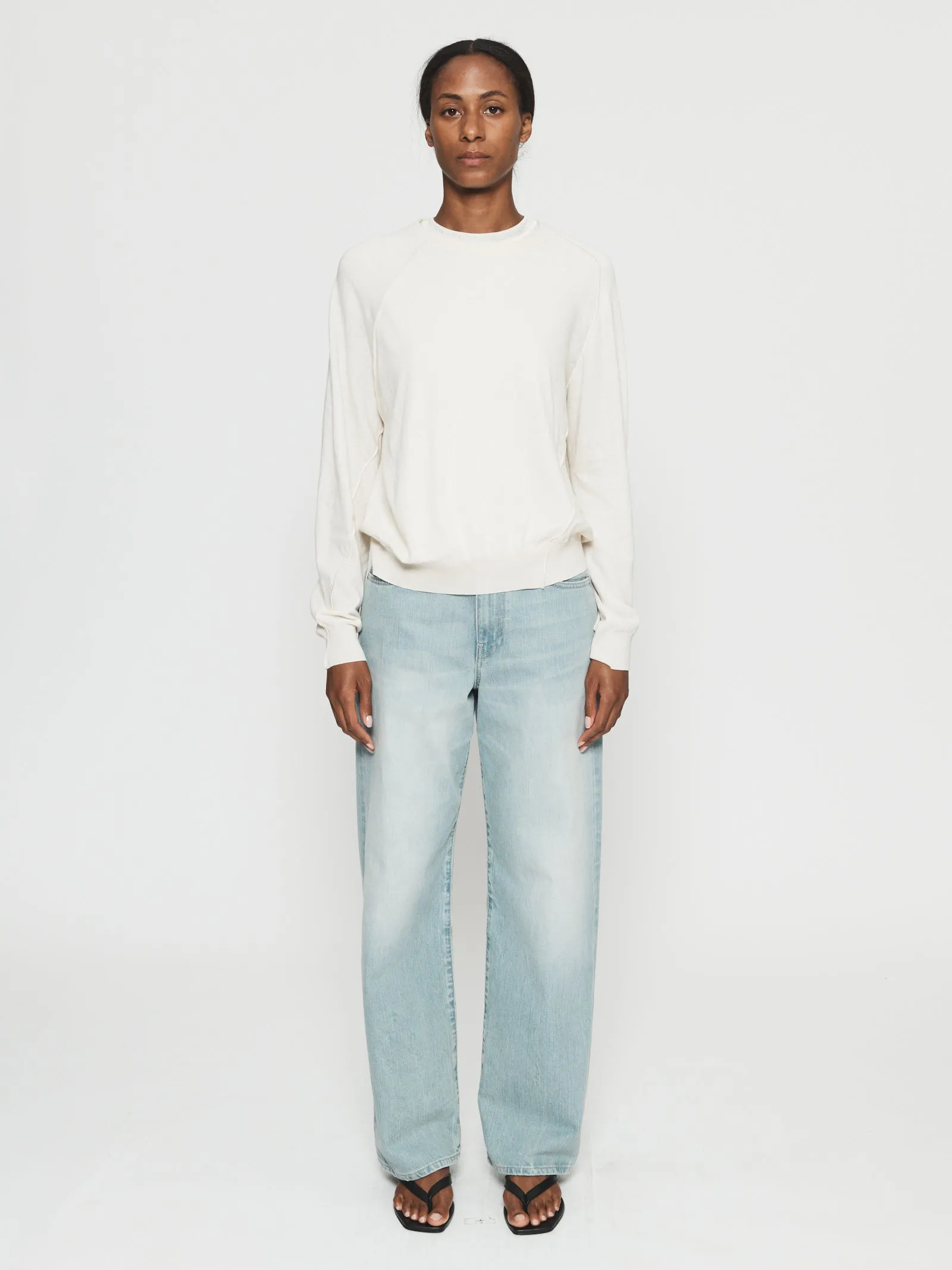 Inside Out Crewneck Natural sold by 6397 product image thumbnail 2