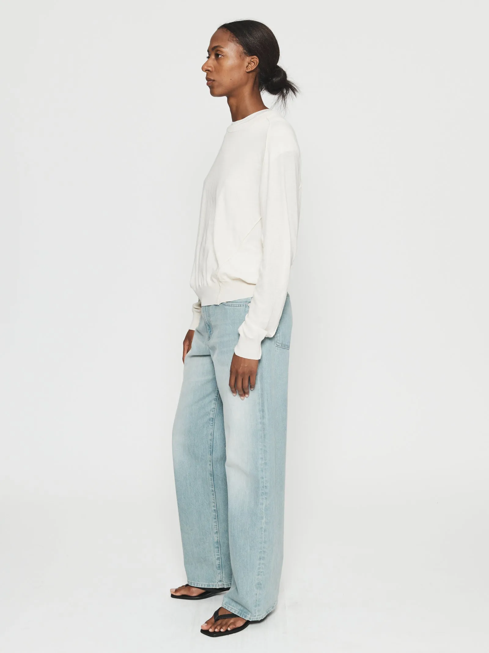 Inside Out Crewneck Natural sold by 6397 product image thumbnail 3