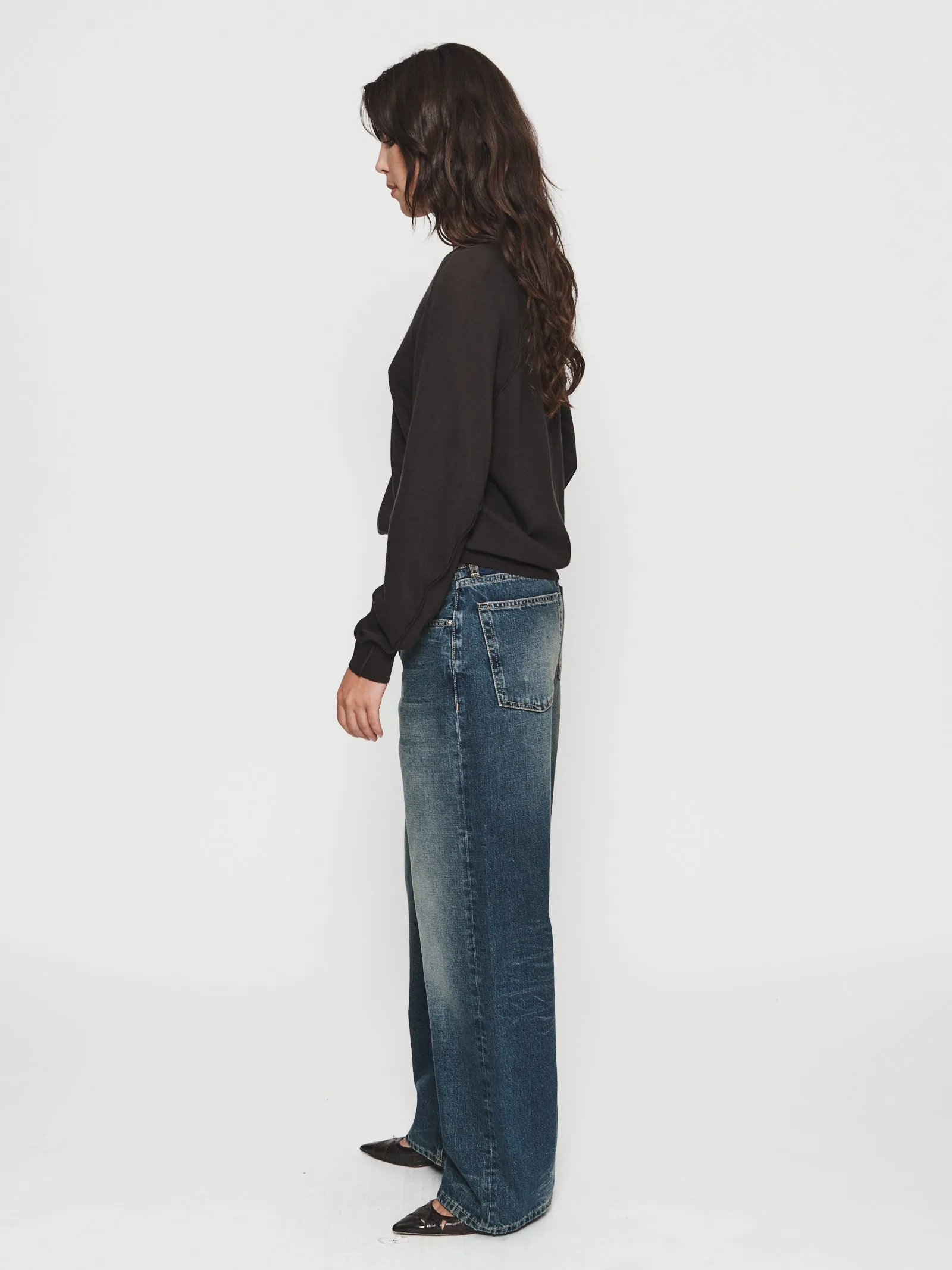 Inside Out Crewneck Espresso sold by 6397 product image thumbnail 2