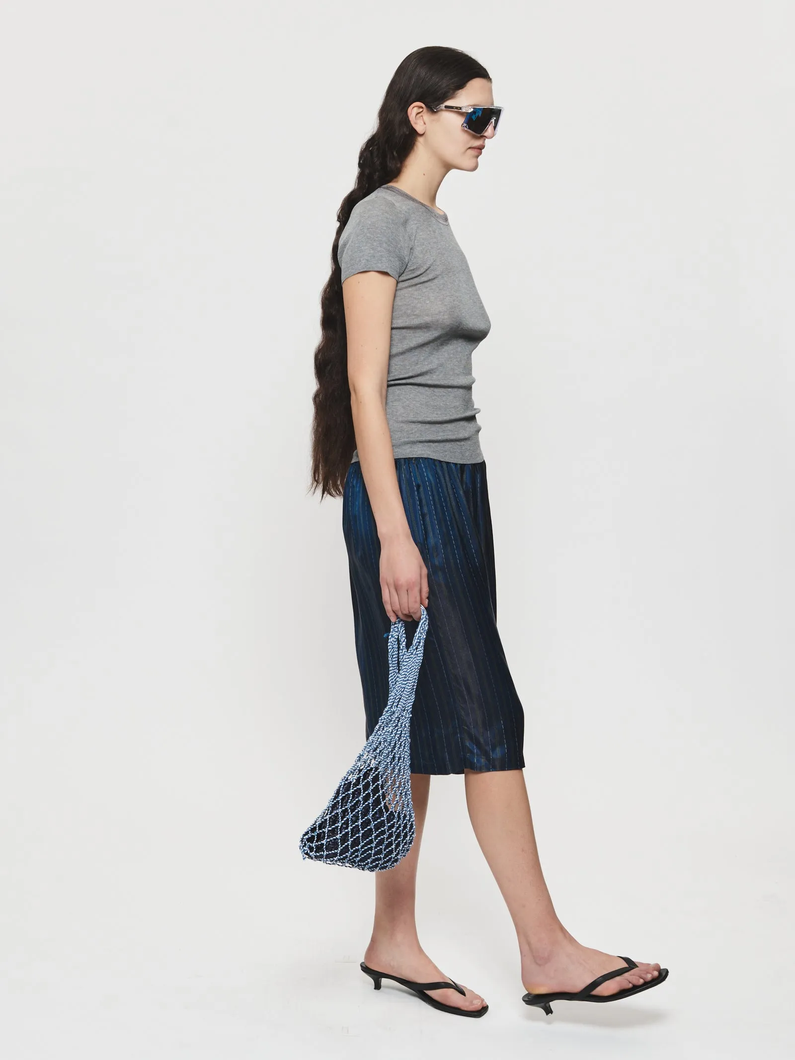 B-Ball Short in Iridescent Stripe sold by 6397 product image thumbnail 2