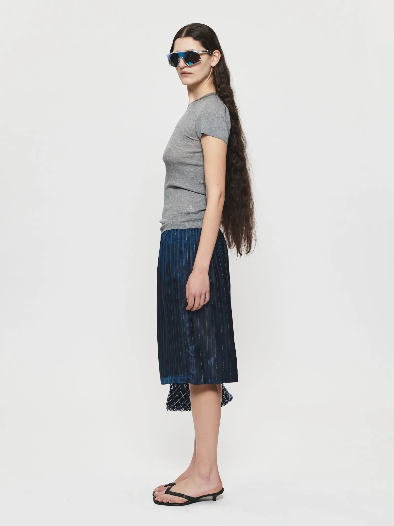 B-Ball Short in Iridescent Stripe sold by 6397 product image thumbnail 4