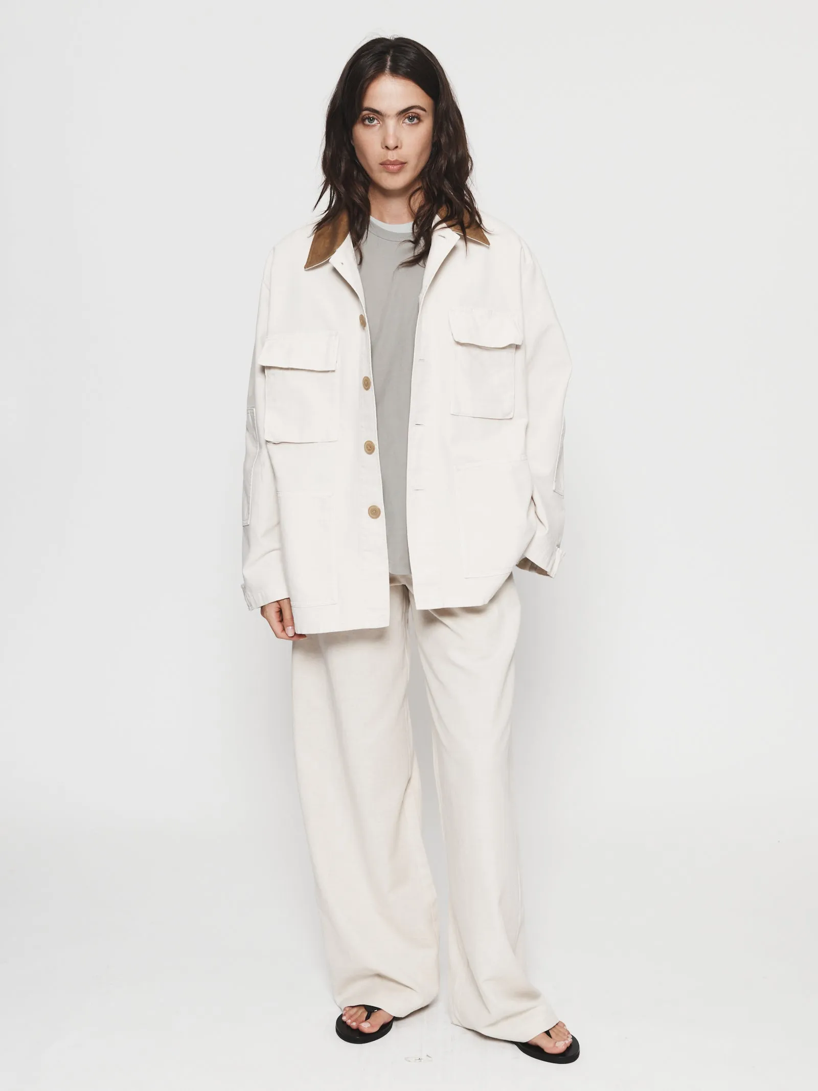 Barn Jacket Natural sold by 6397