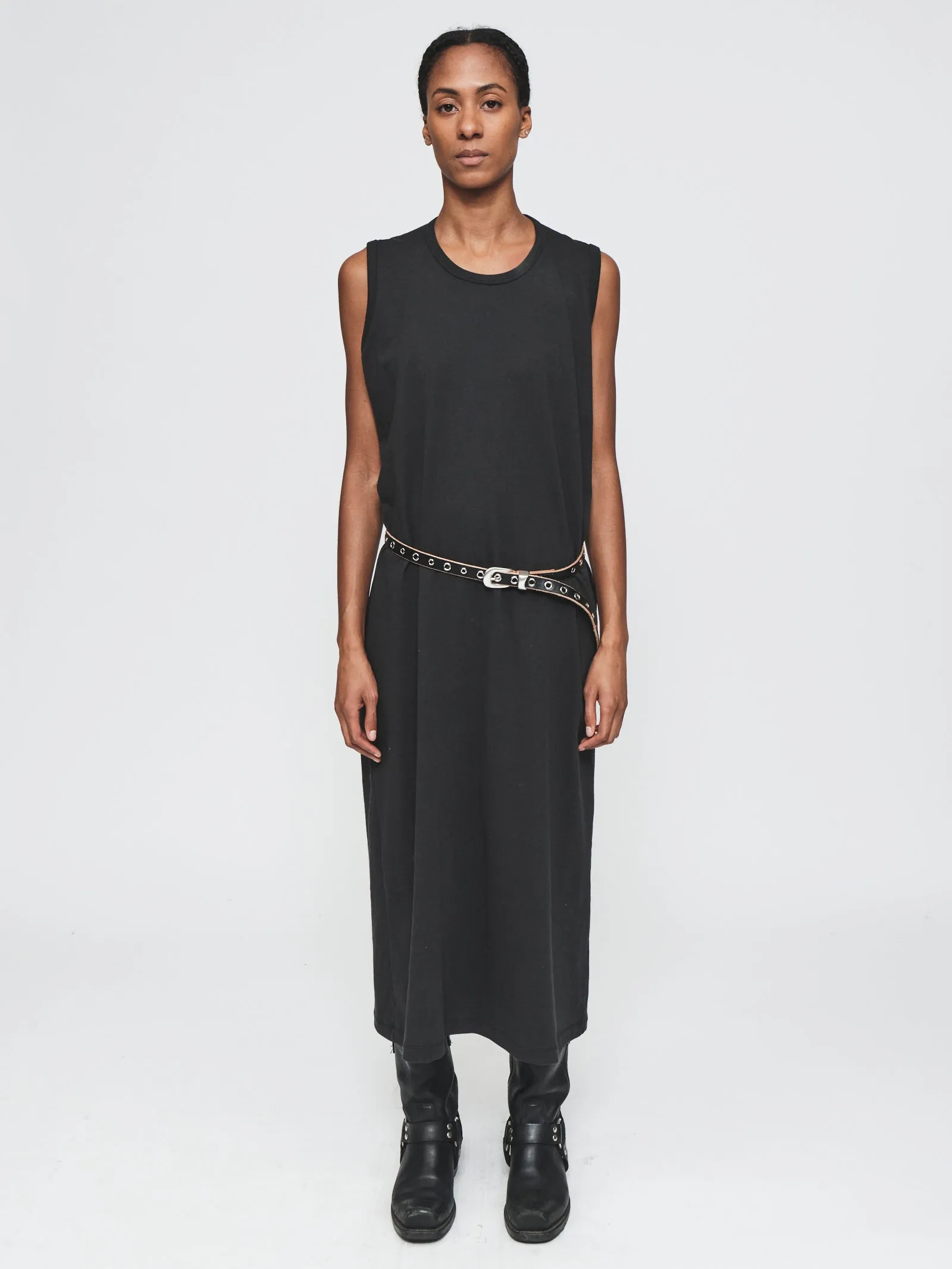 Circle Neck Tank Dress sold by 6397