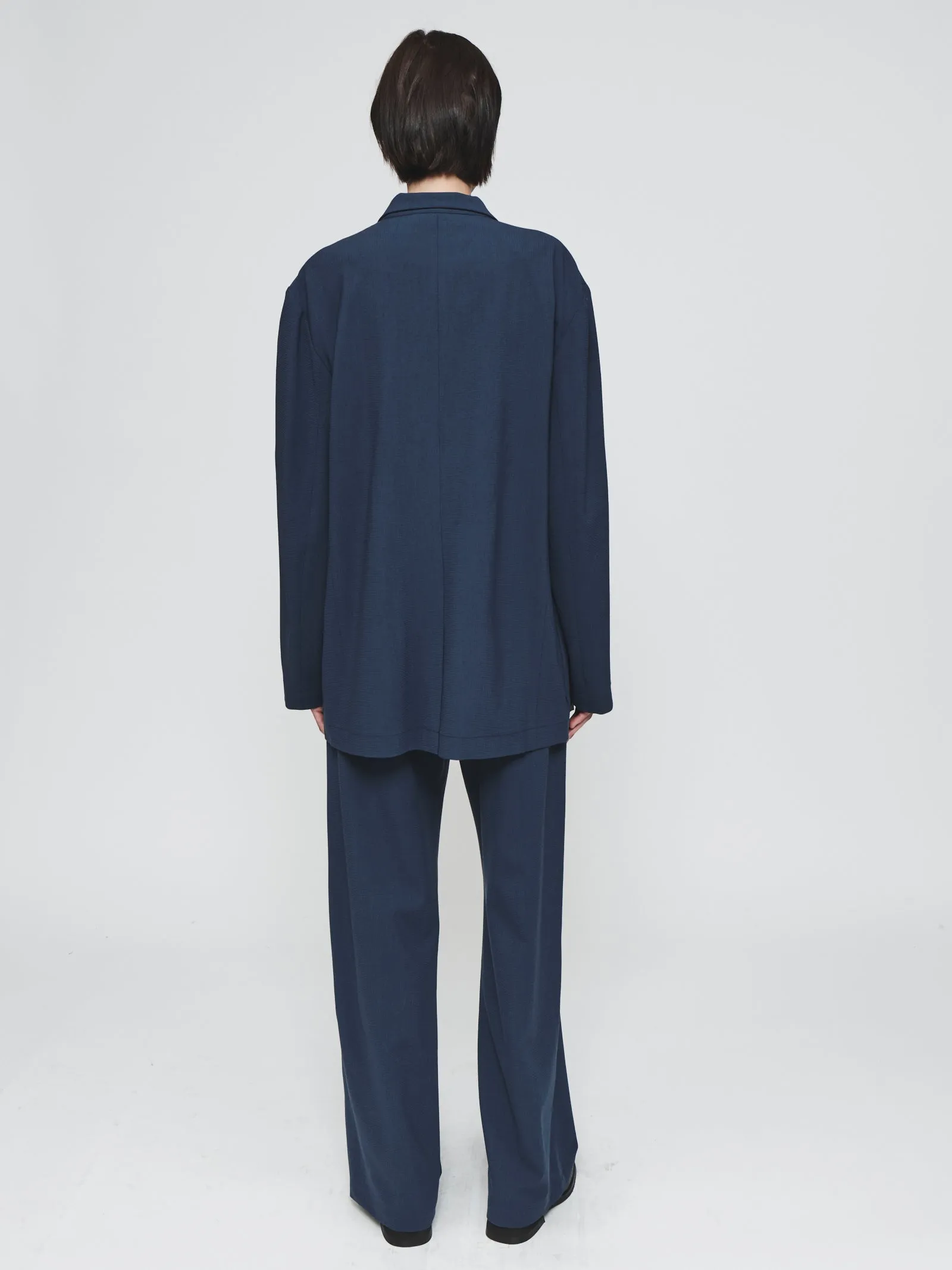 Oversized 3-Button Blazer in Bluestone sold by 6397 product image thumbnail 3