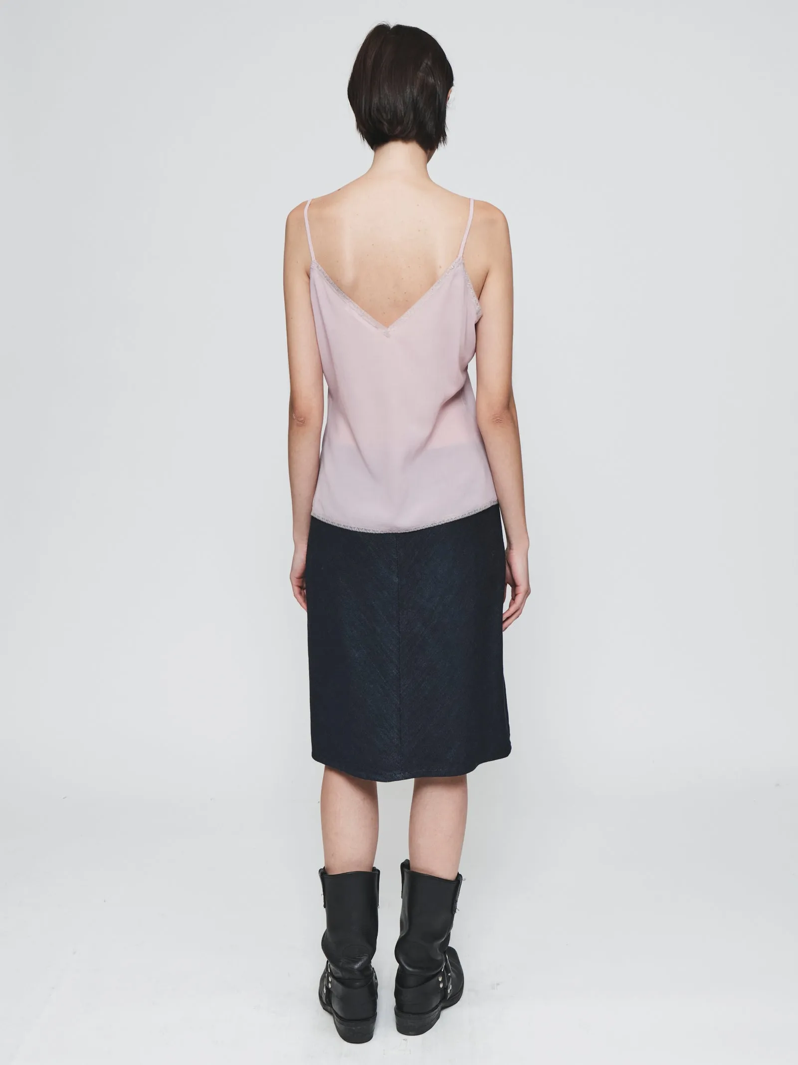 V-Neck Camisole in Chalk Pink sold by 6397 product image thumbnail 2