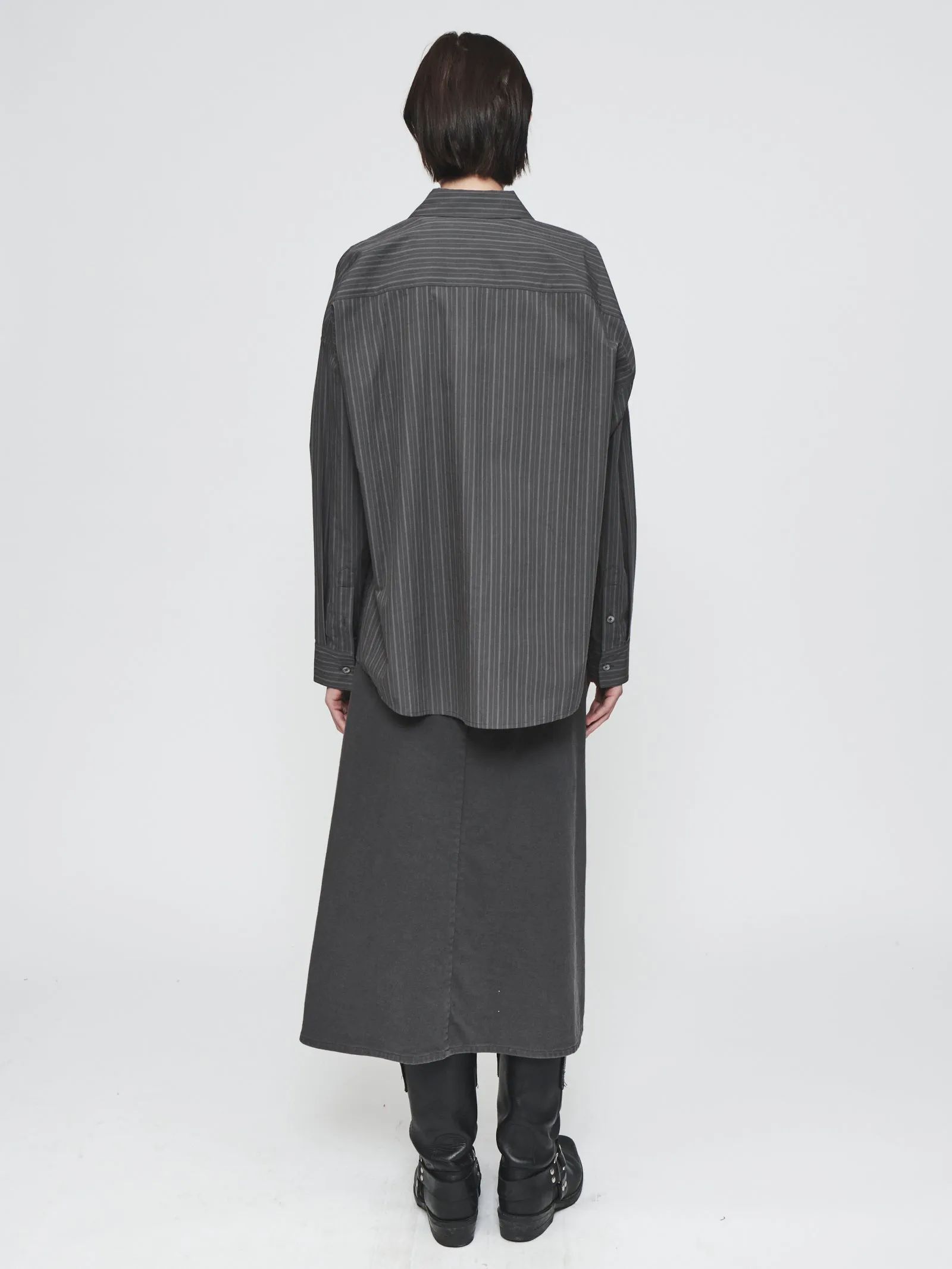 Clean Uniform Shirt in Washed Black sold by 6397 product image thumbnail 3