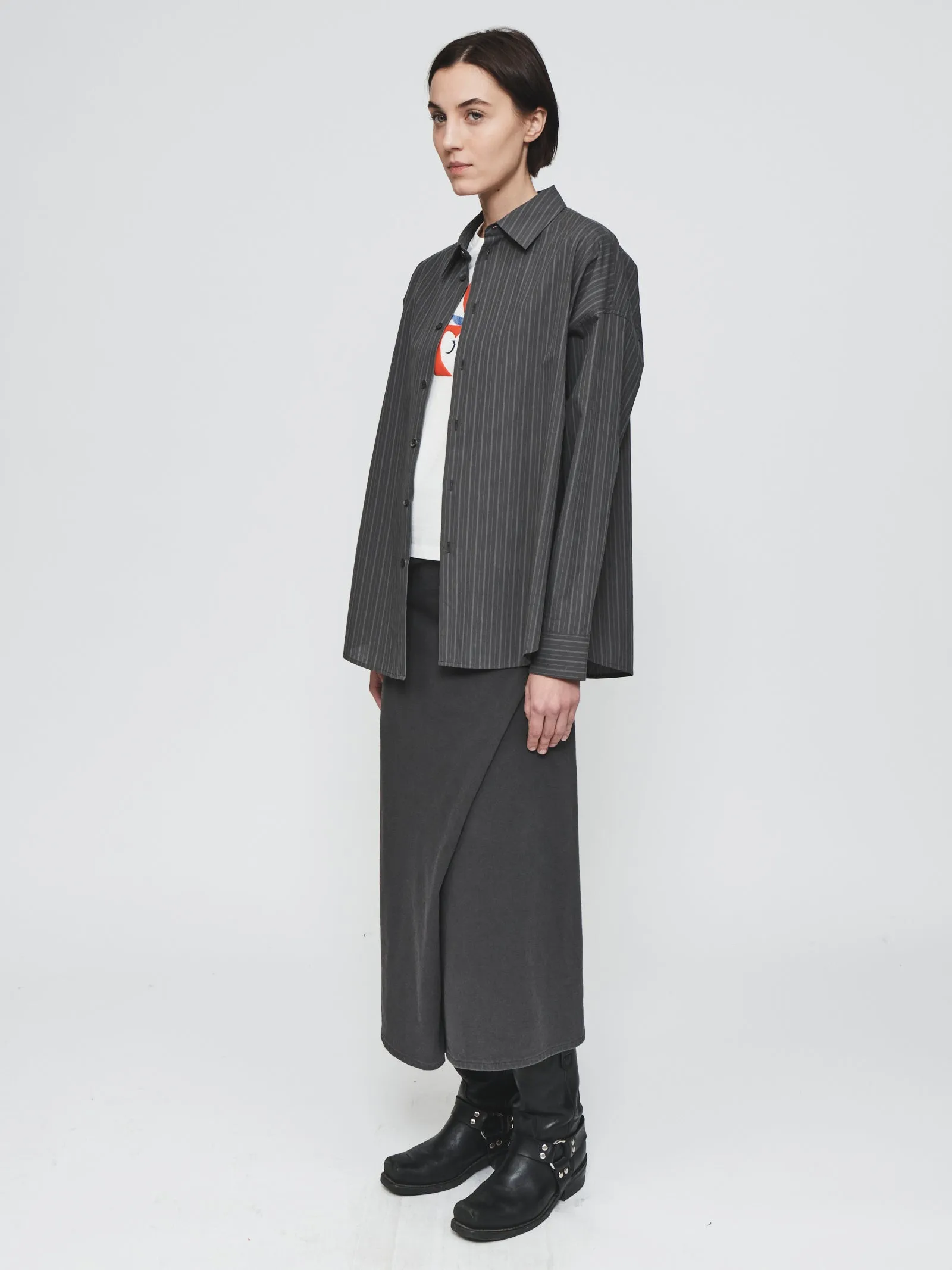 Clean Uniform Shirt in Washed Black sold by 6397 product image thumbnail 2