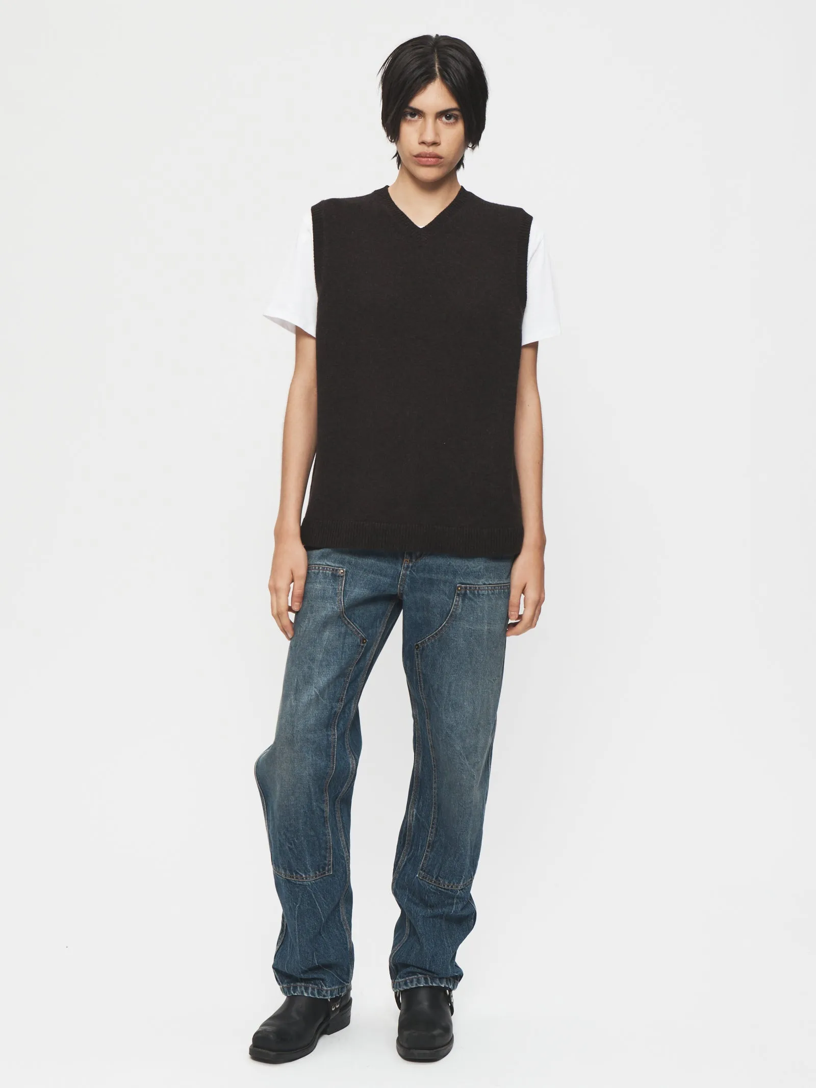 Milano Vest in Ebony sold by 6397