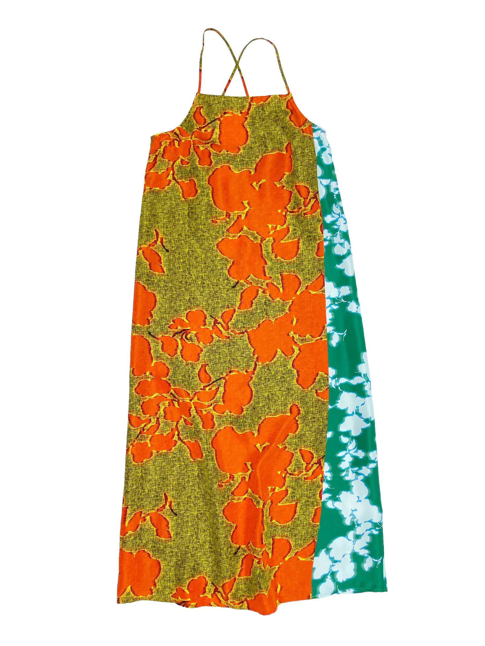 Contrast Floral Slip Dress sold by 6397 product image thumbnail 4