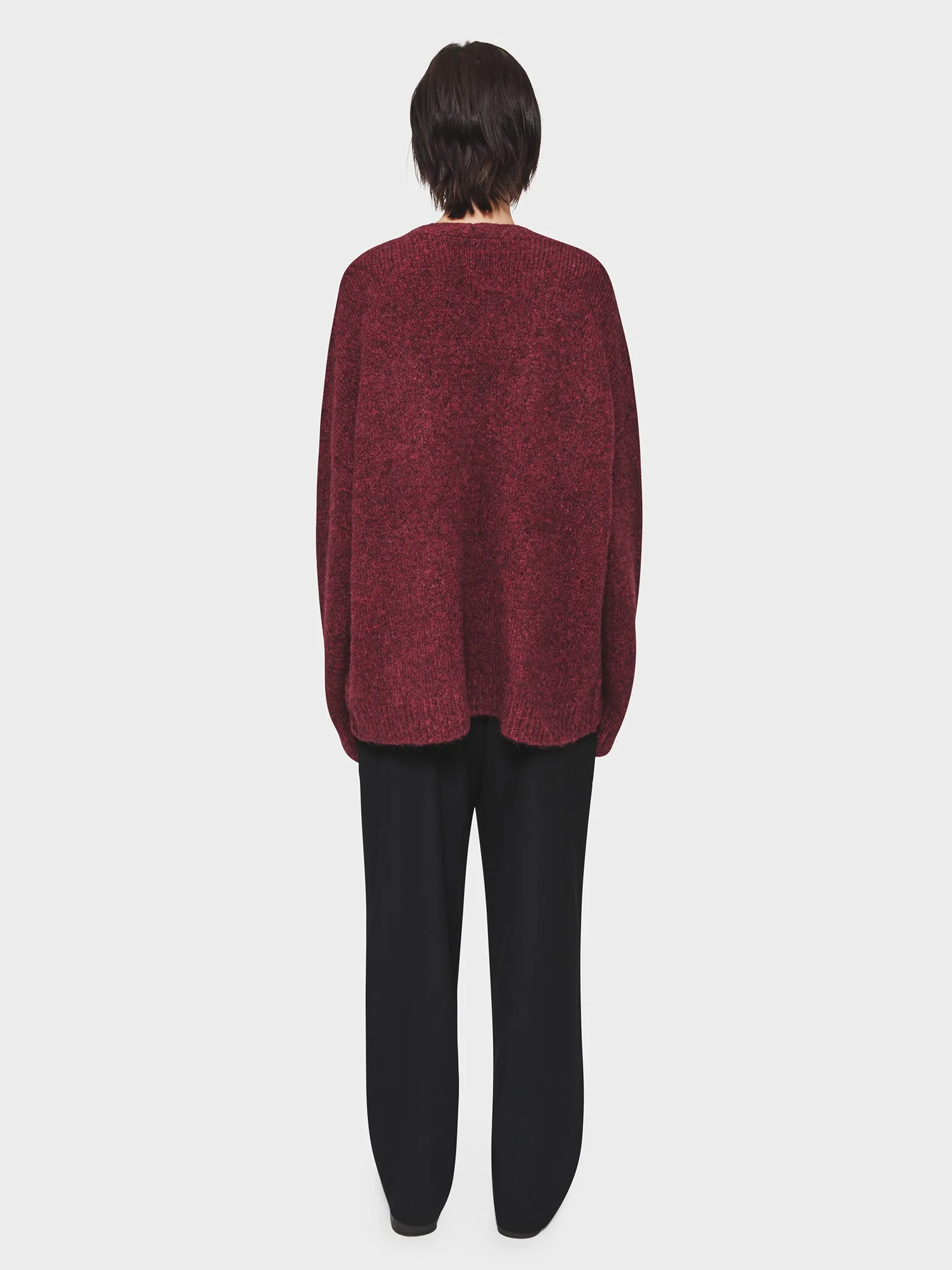 Cozy Cardigan in Red Black sold by 6397 product image thumbnail 3