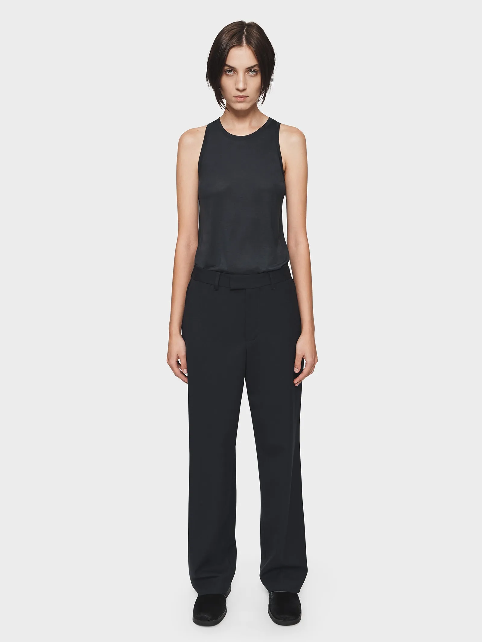 Twill Classic Trouser in Navy sold by 6397