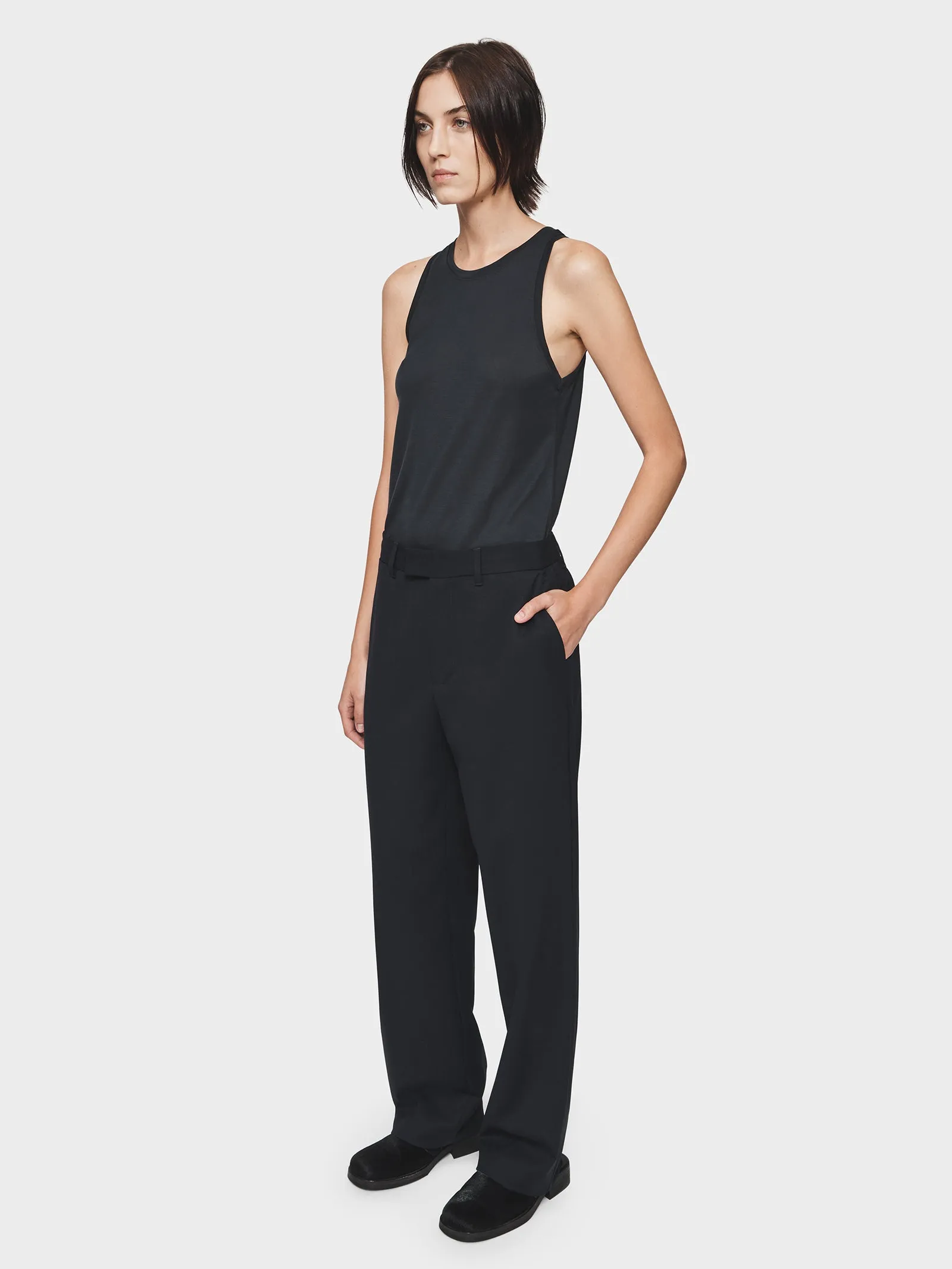 Twill Classic Trouser in Navy sold by 6397 product image thumbnail 2