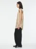Sleeveless Buttondown Shirt in Nude sold by 6397
