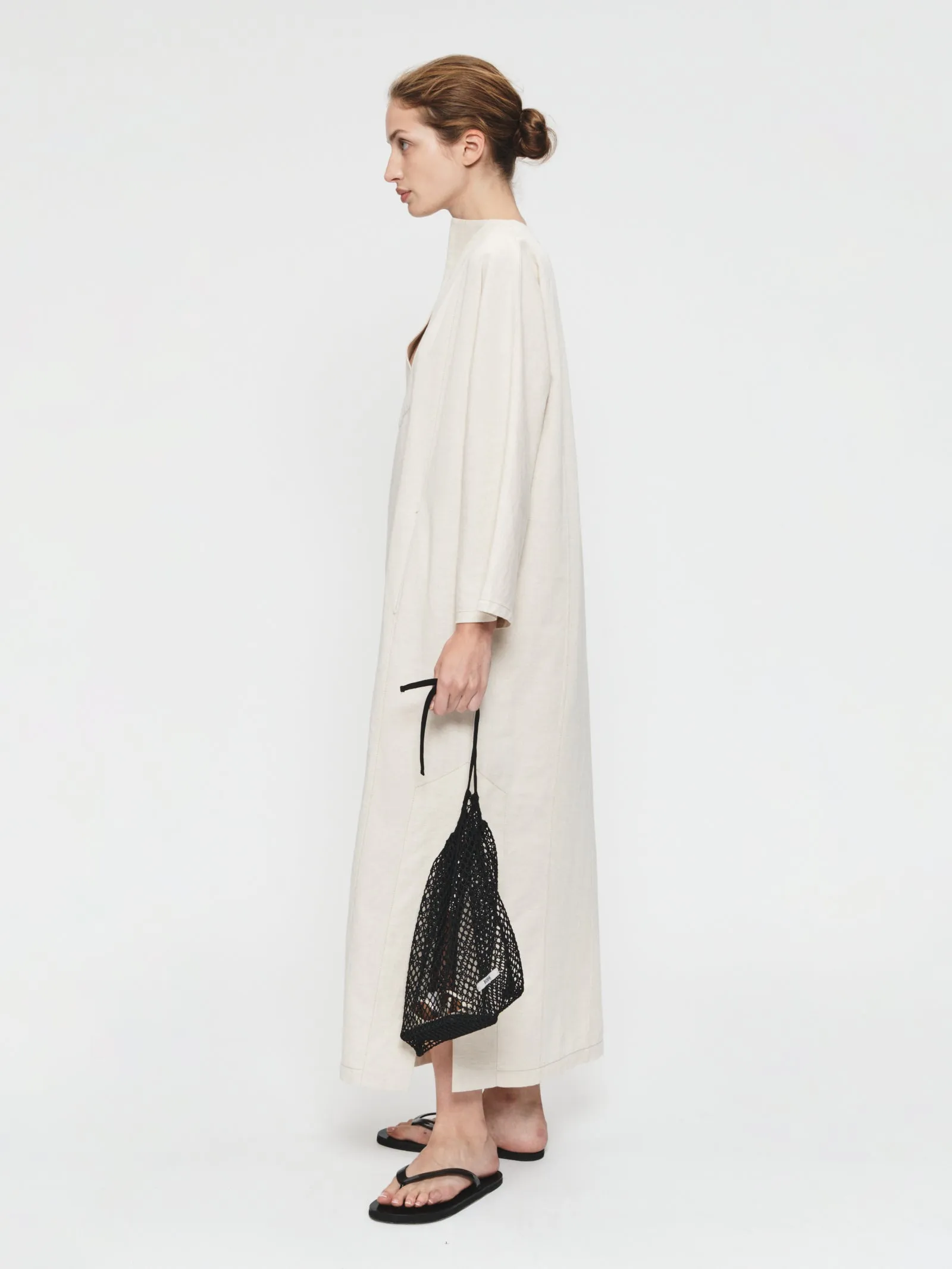 Minimalist Kaftan in Natural sold by 6397 product image thumbnail 3