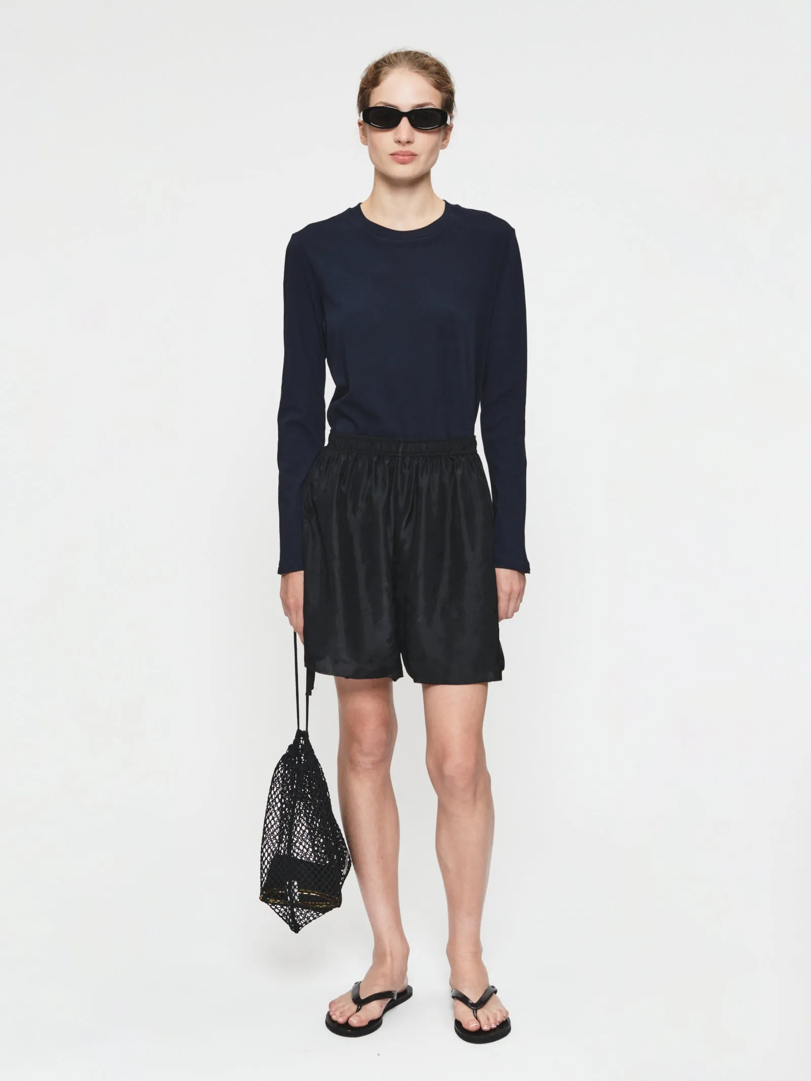 Embroidered Dot Boxers Black sold by 6397