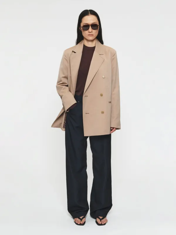 Double Breasted Blazer Sand sold by 6397