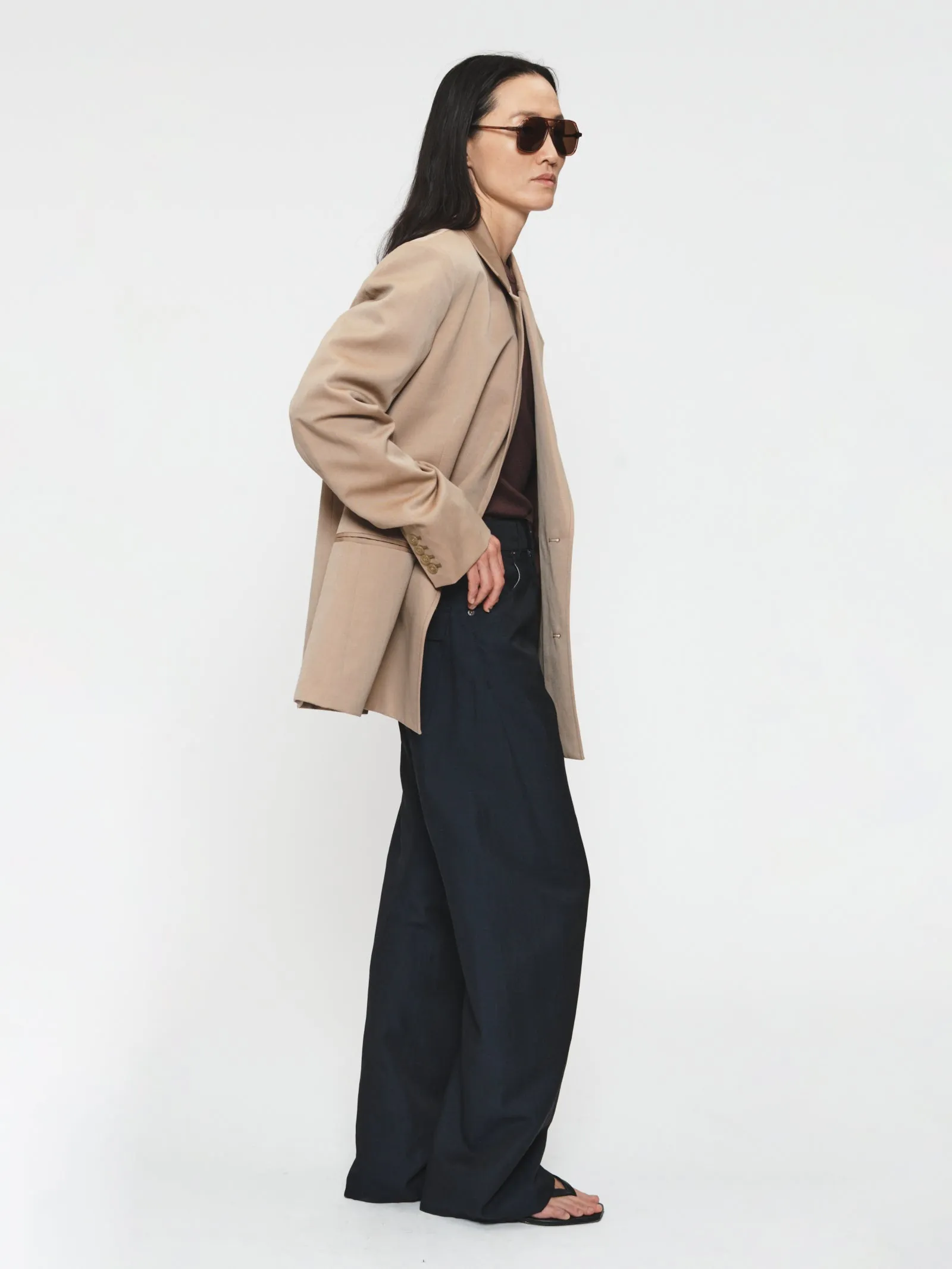 Double Breasted Blazer Sand sold by 6397 product image thumbnail 4