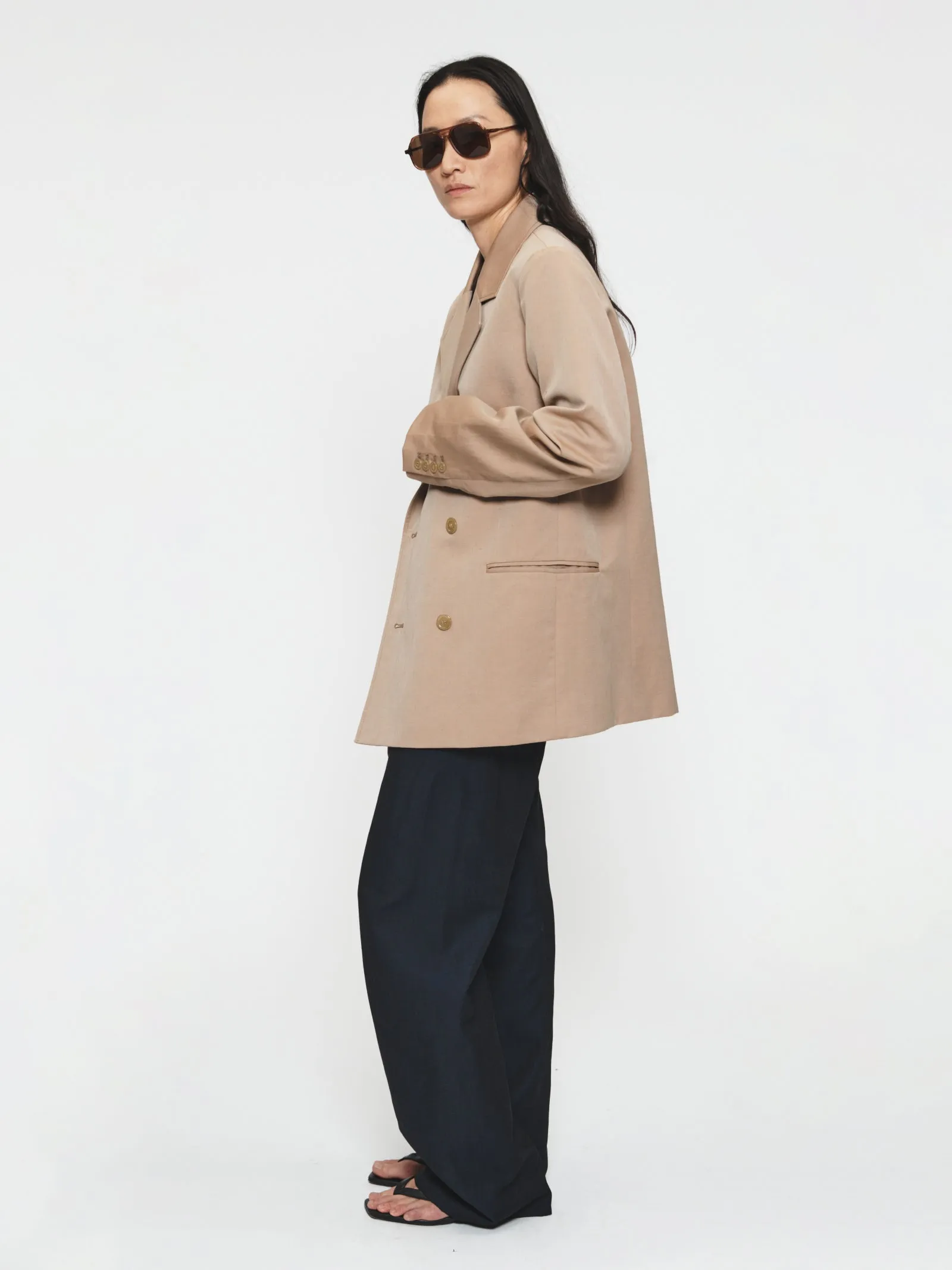 Double Breasted Blazer Sand sold by 6397 product image thumbnail 2