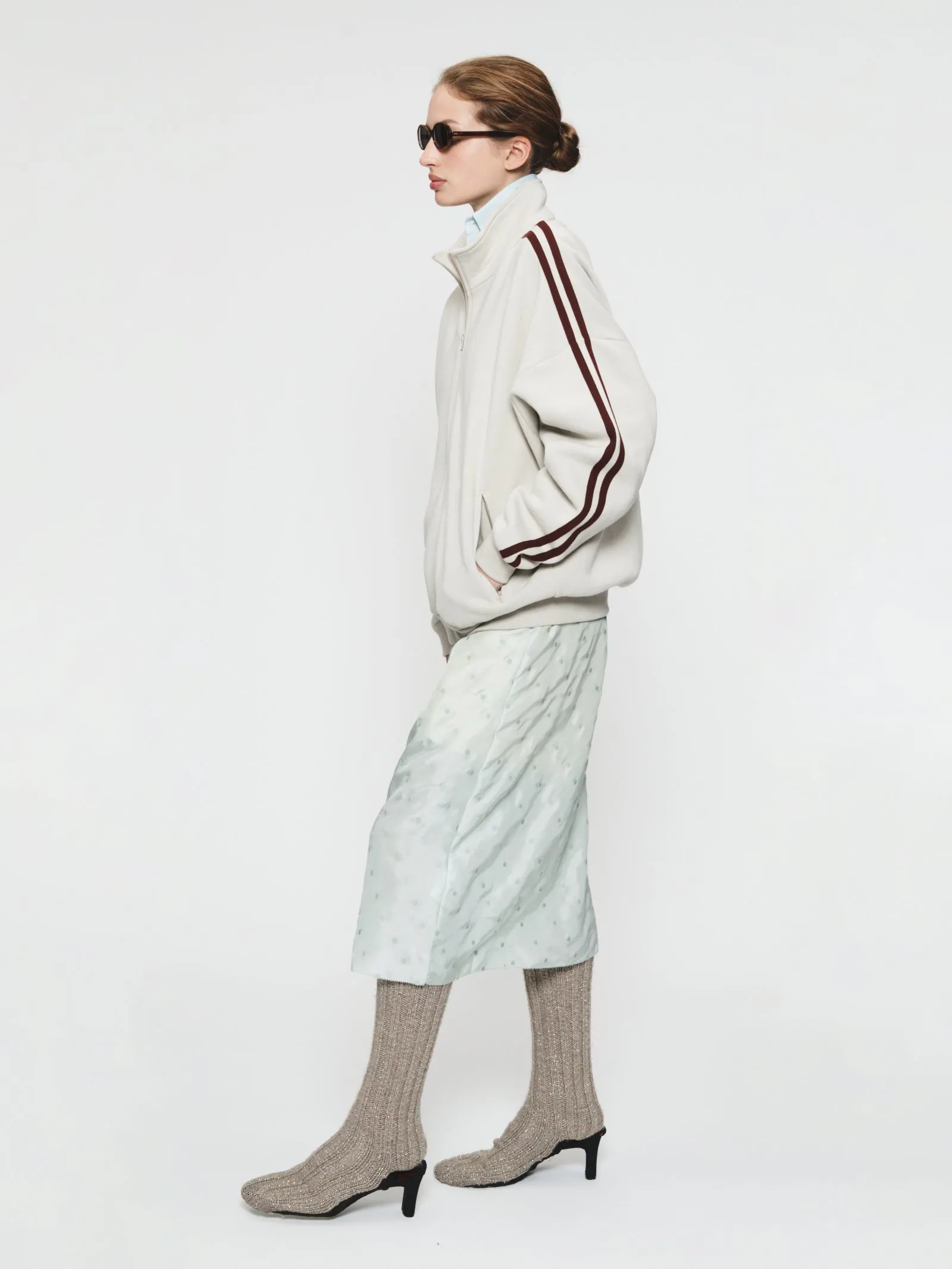 Fleecy Track Zip Up Putty sold by 6397 product image thumbnail 3