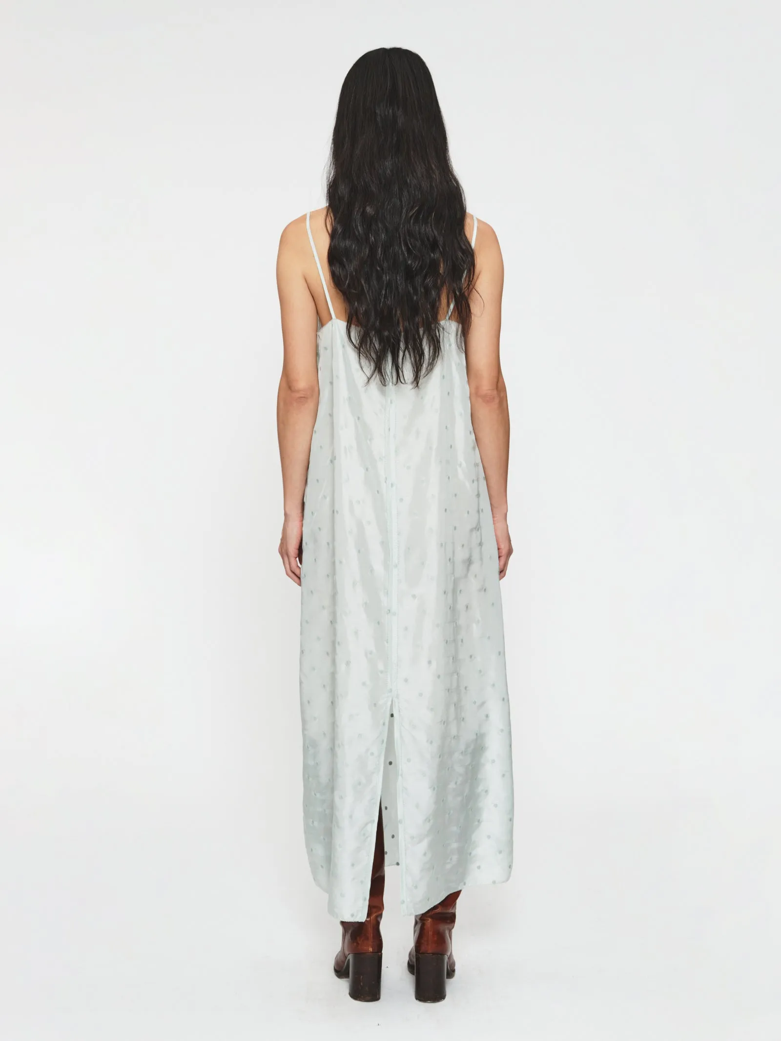 Embroidered Dot Apron Dress Chlorine sold by 6397 product image thumbnail 3