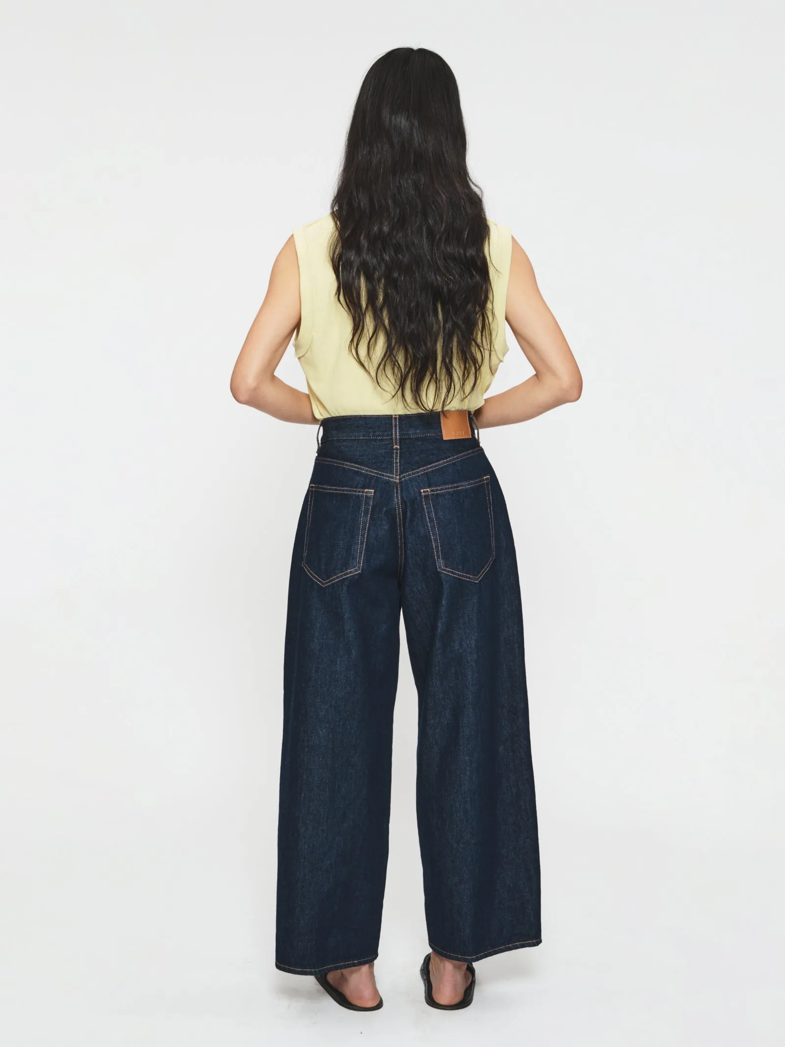 Cropped Roomy Jean Rinsed Raw sold by 6397 product image thumbnail 3