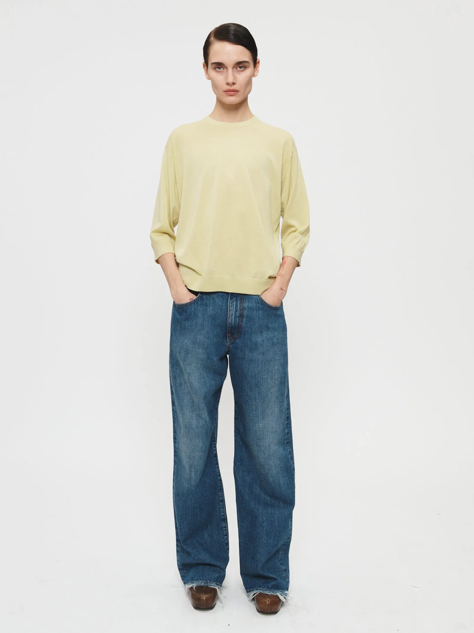 Wide Jean Aqua Blue sold by 6397
