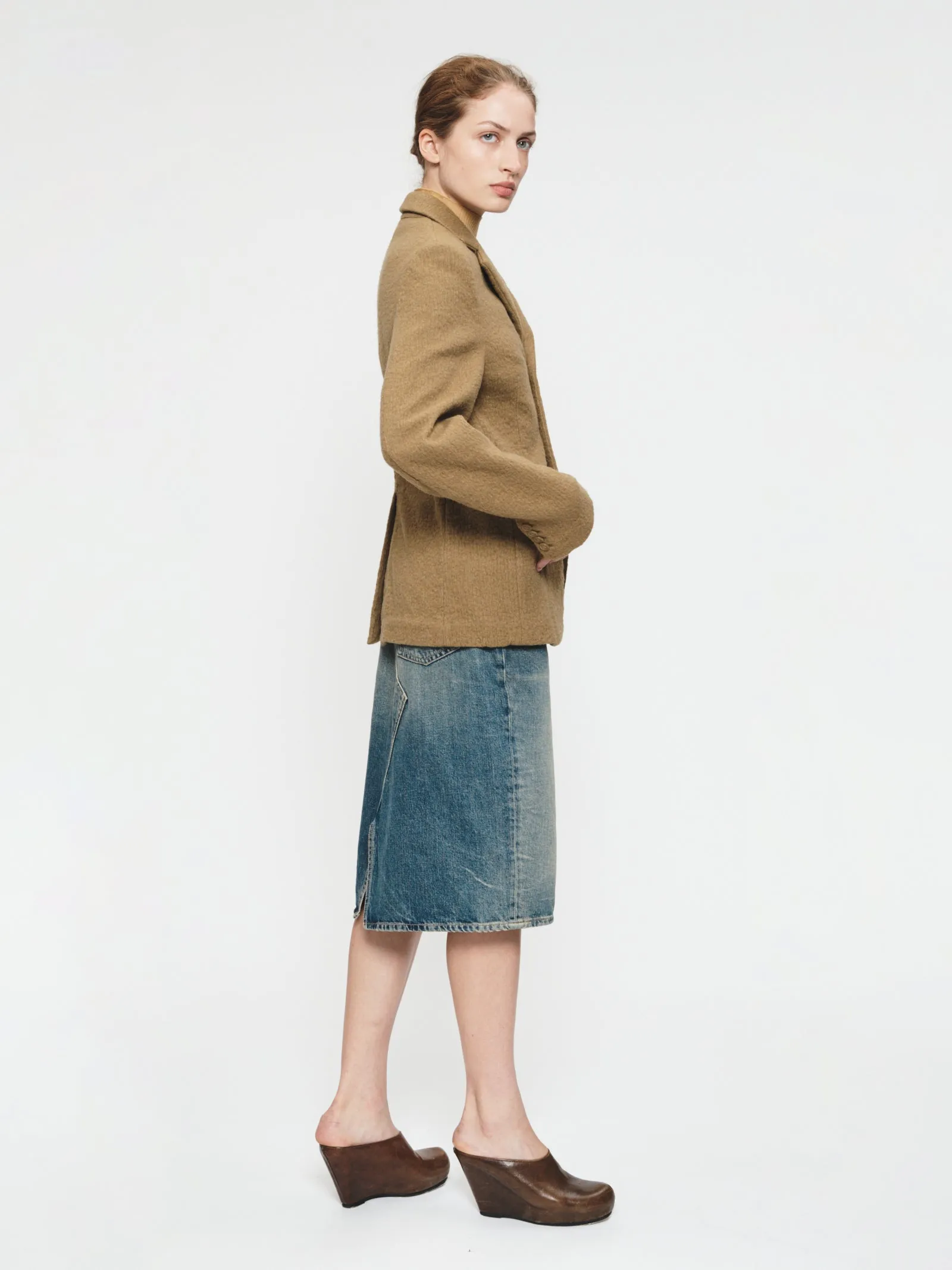 Boiled Pinstripe Blazer Hemp sold by 6397 product image thumbnail 2