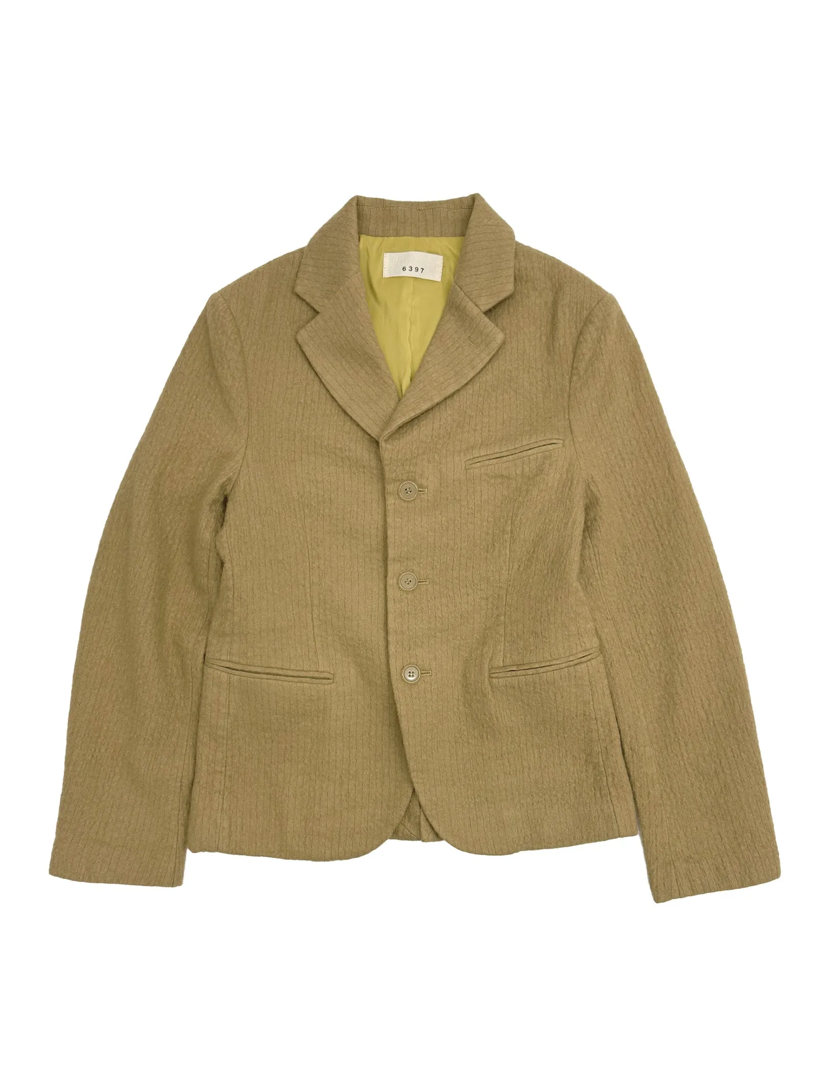 Boiled Pinstripe Blazer Hemp sold by 6397 product image thumbnail 4