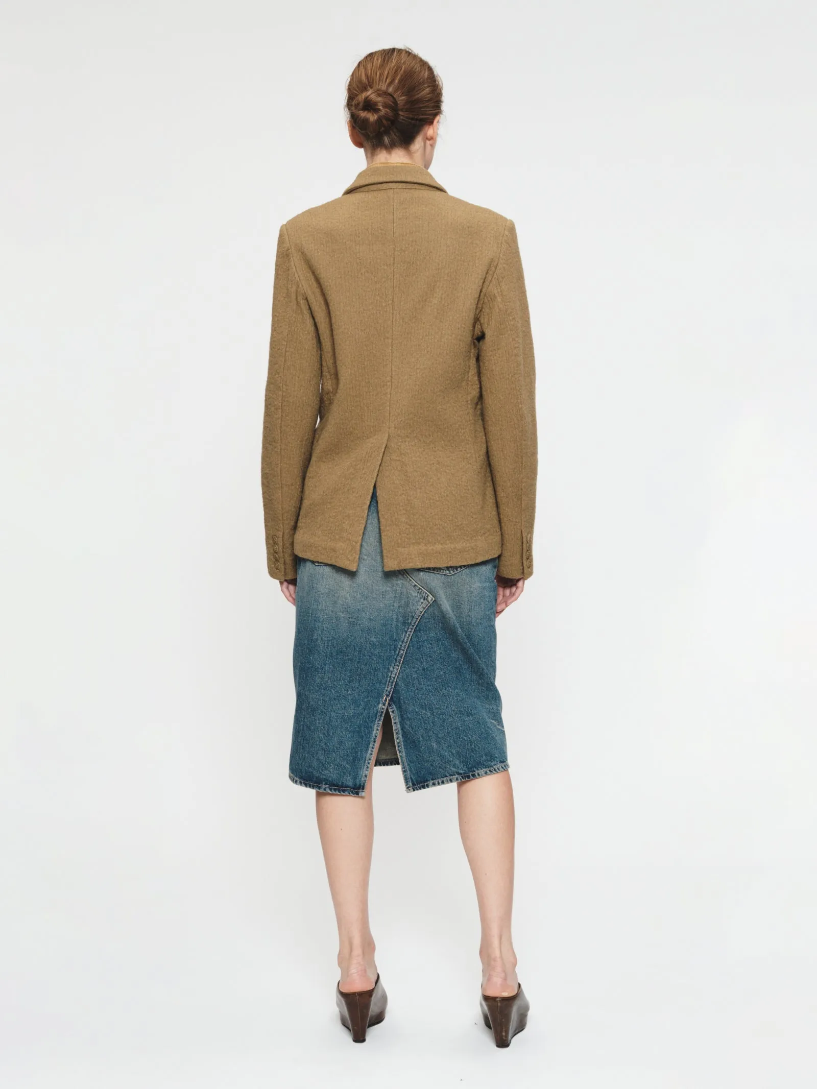 Boiled Pinstripe Blazer Hemp sold by 6397 product image thumbnail 3