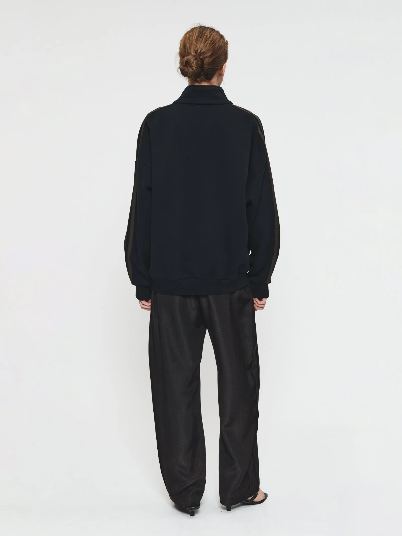 Fleecy Track Zip Up Black sold by 6397 product image thumbnail 4