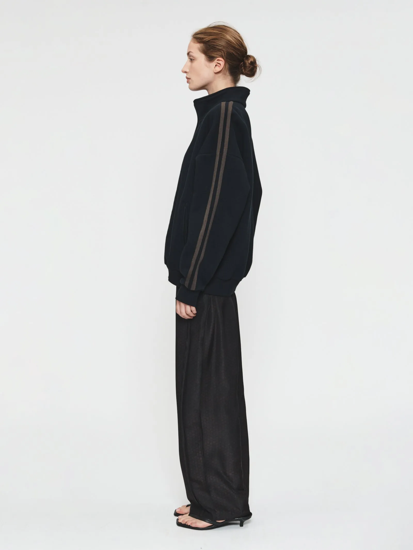 Fleecy Track Zip Up Black sold by 6397 product image thumbnail 3