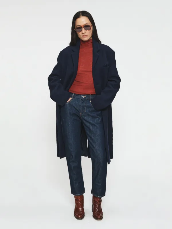 Boiled Pinstripe Coat Ink sold by 6397