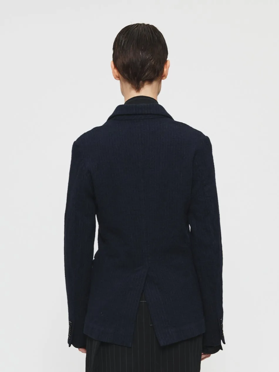 Boiled Pinstripe Blazer Ink sold by 6397 product image thumbnail 2