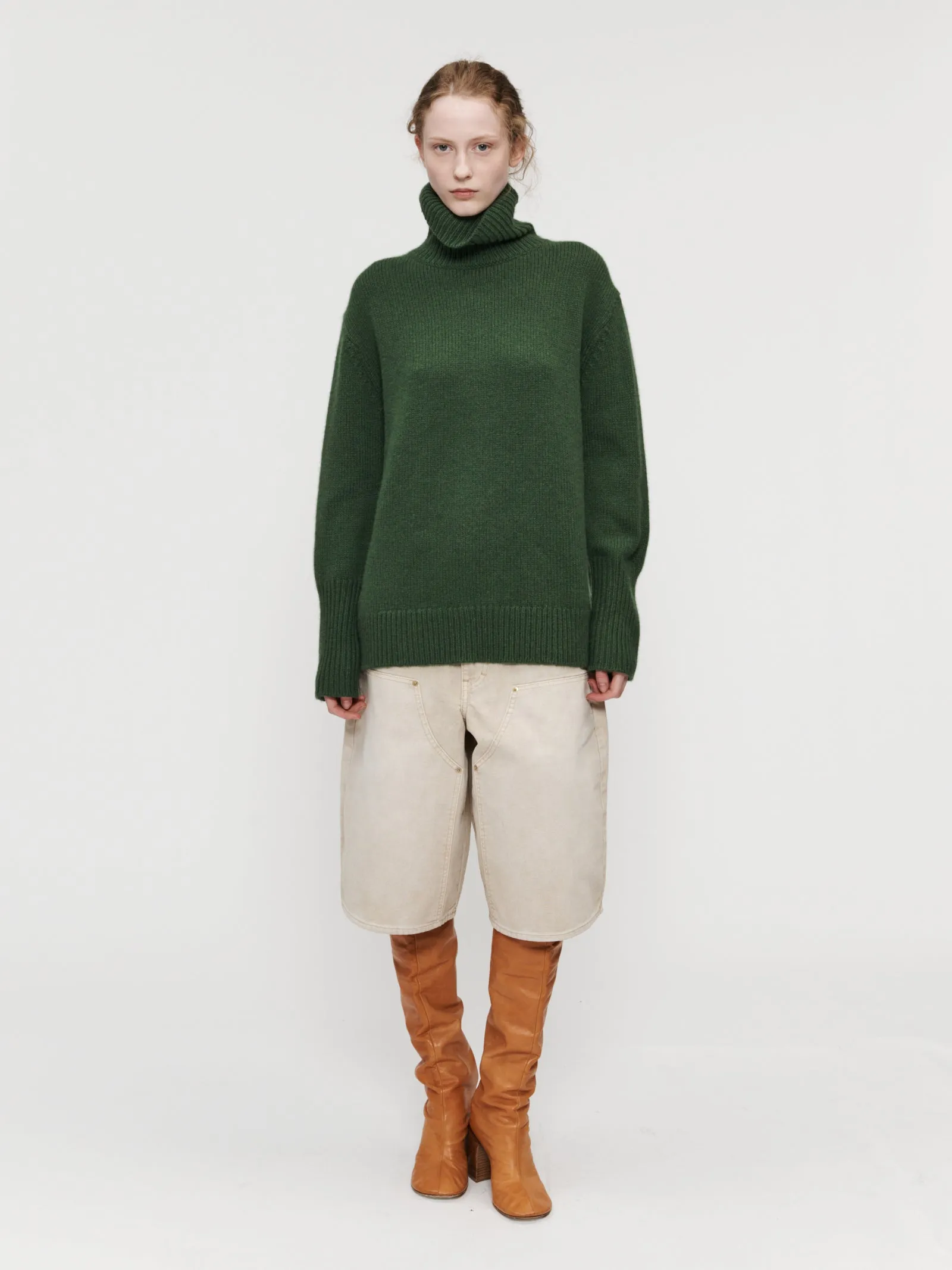 High Neck Long Sleeve Forest Green sold by 6397 product image thumbnail 2