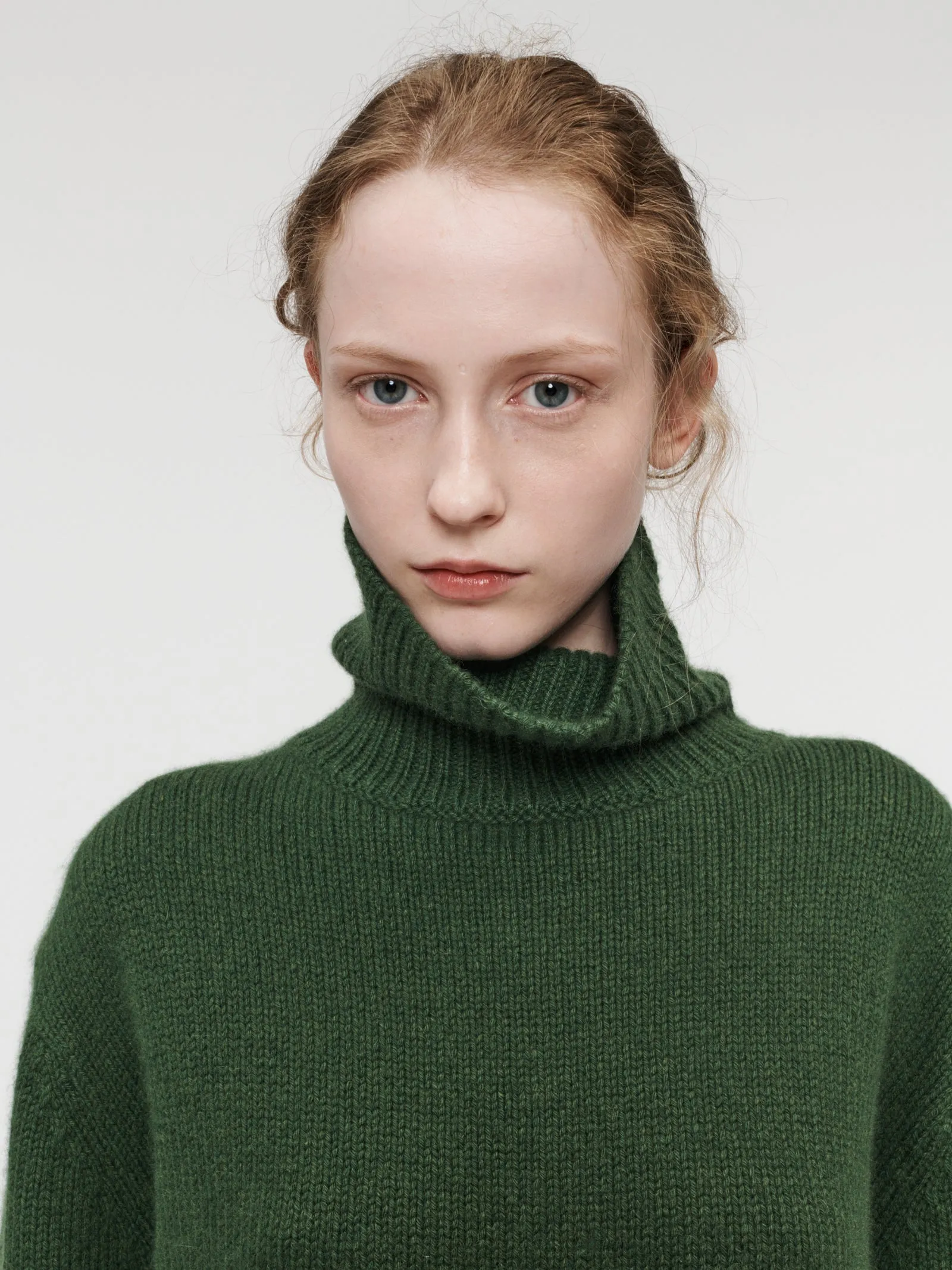 High Neck Long Sleeve Forest Green sold by 6397