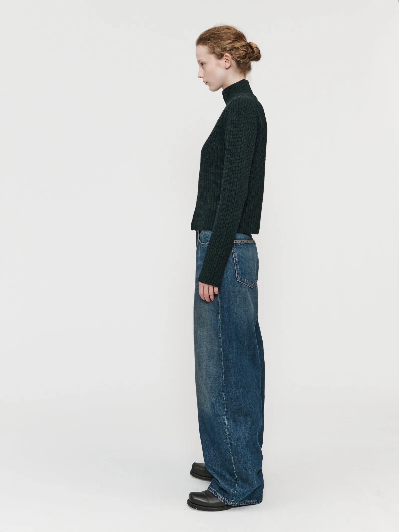 High Neck Zip Up Black Pine sold by 6397 product image thumbnail 3