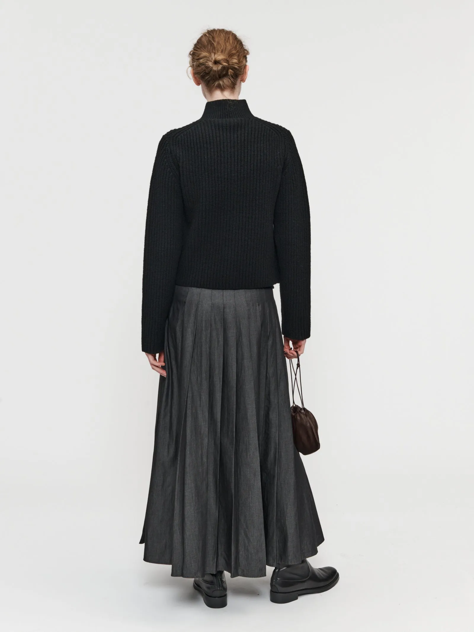 High Neck Zip Up Black sold by 6397 product image thumbnail 3