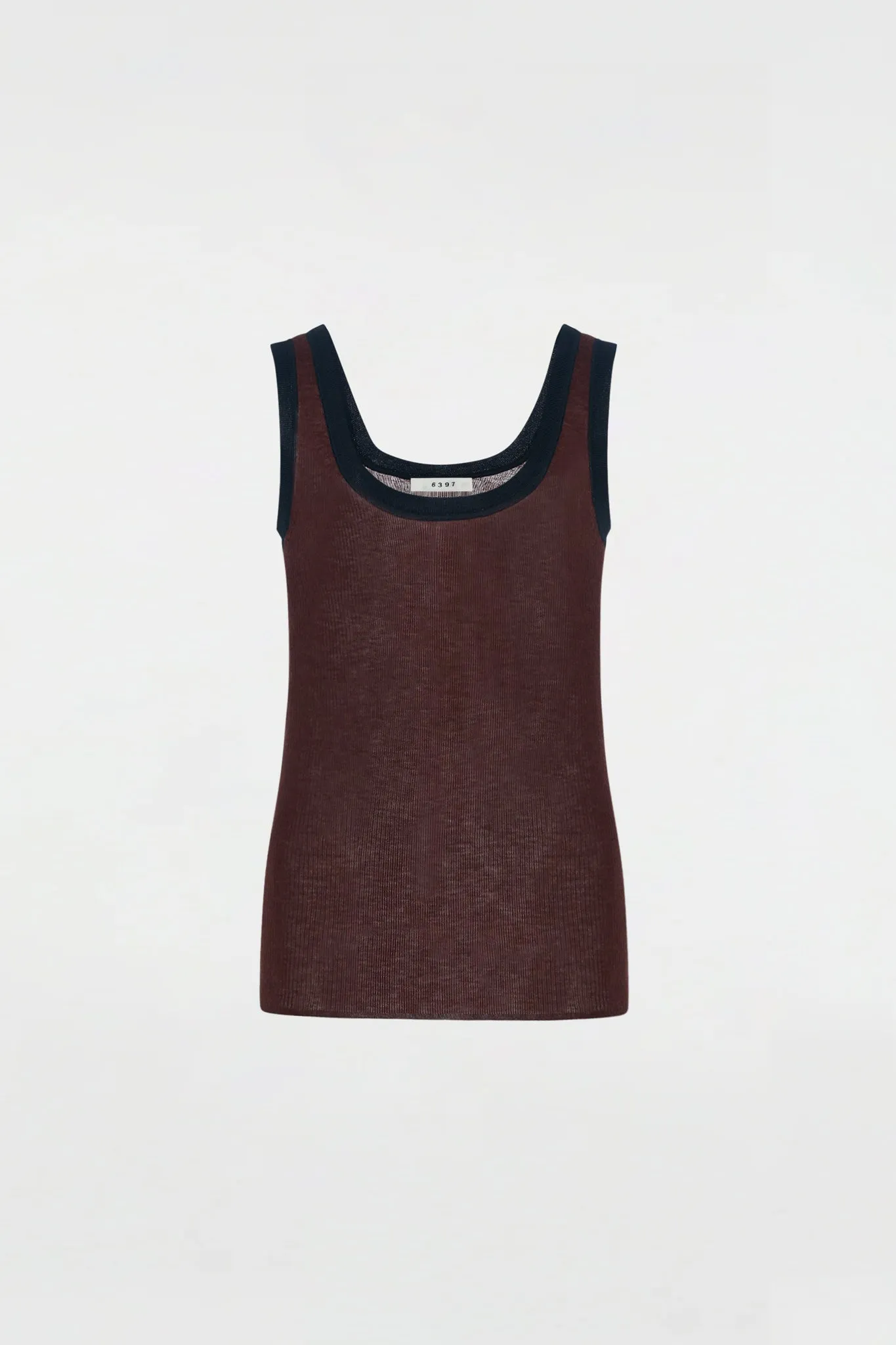 Scoop Neck Tank Chocolate sold by 6397 product image thumbnail 4