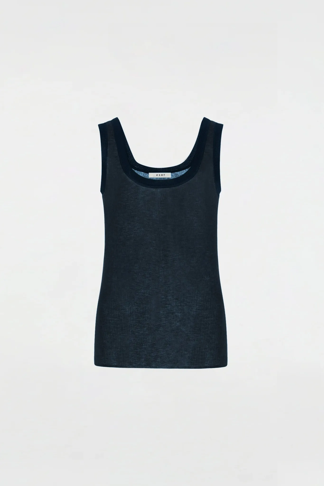 Scoop Neck Tank Black sold by 6397 product image thumbnail 3