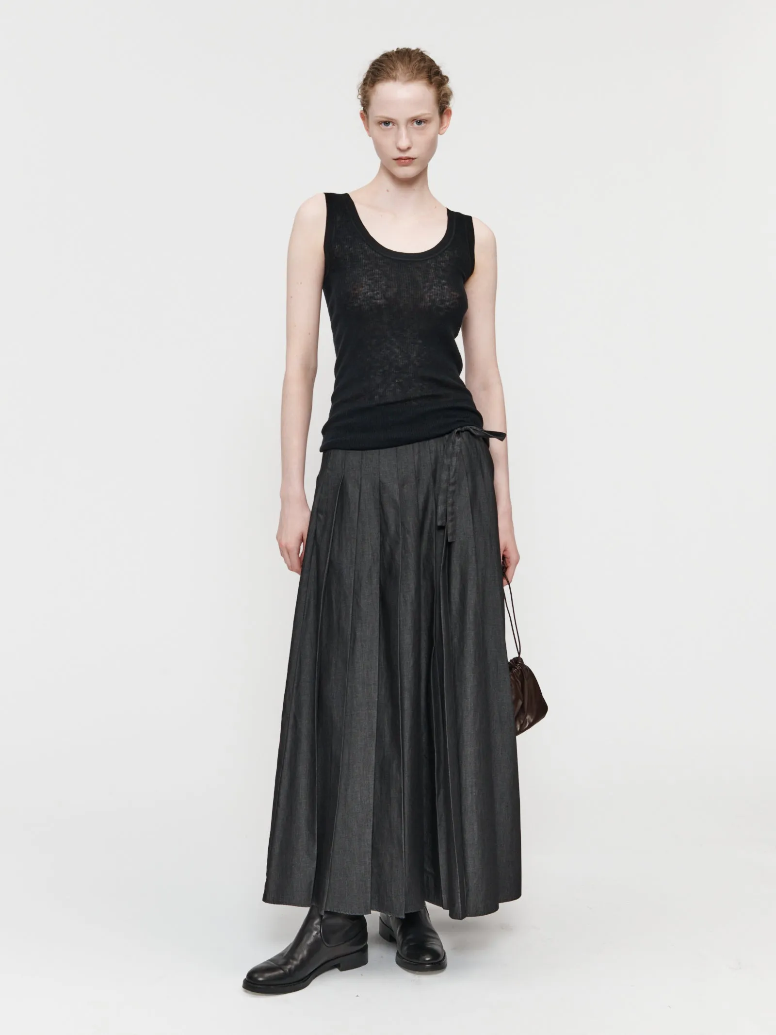 Scoop Neck Tank Black sold by 6397