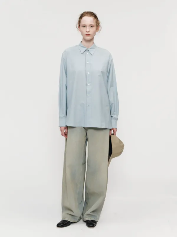 Frank Shirt Dust Blue sold by 6397