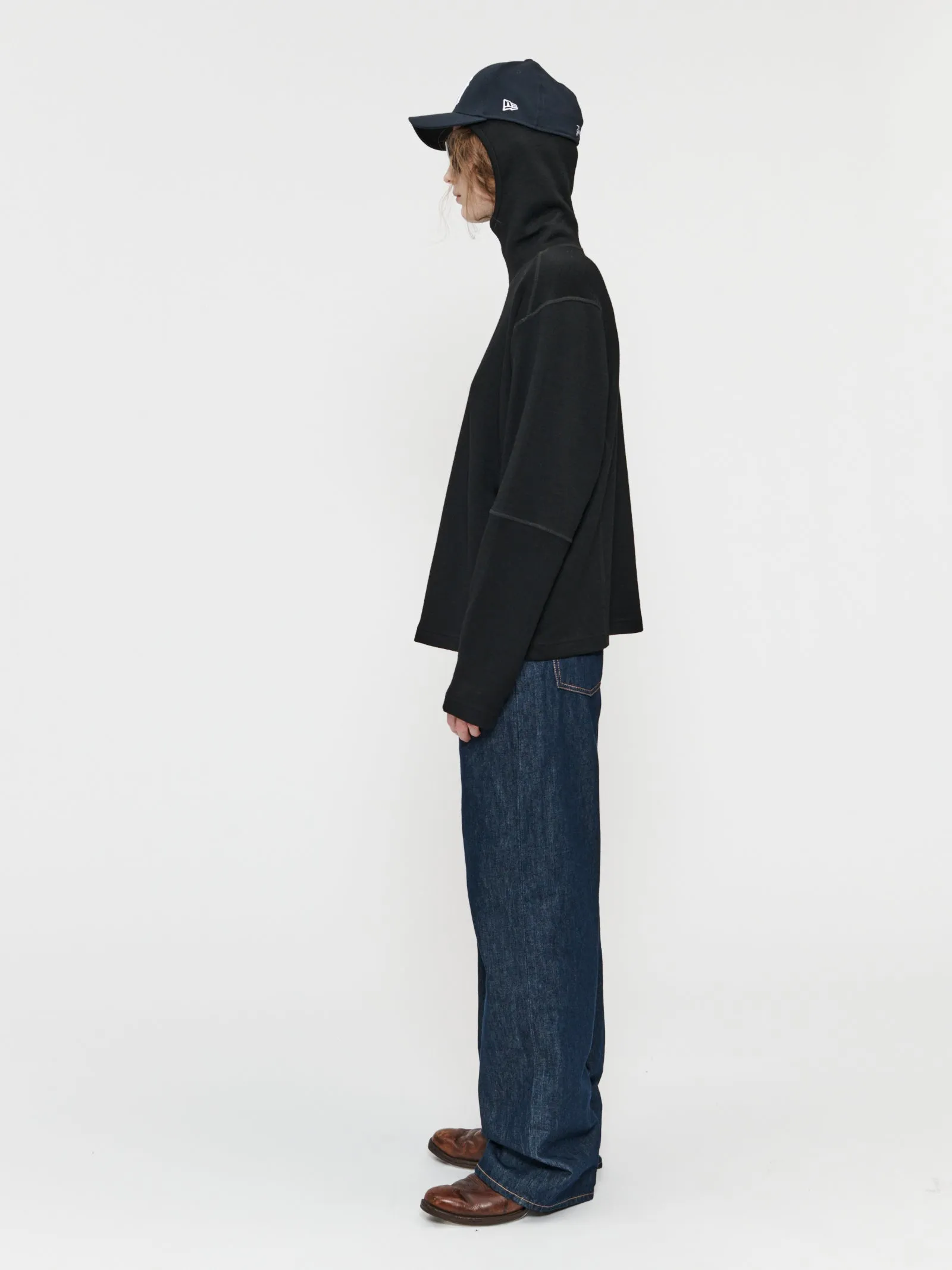 Coverstitch Snood Hood Black sold by 6397 product image thumbnail 2