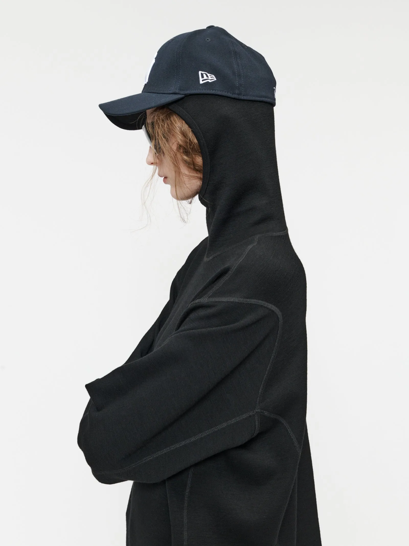 Coverstitch Snood Hood Black sold by 6397 product image thumbnail 5