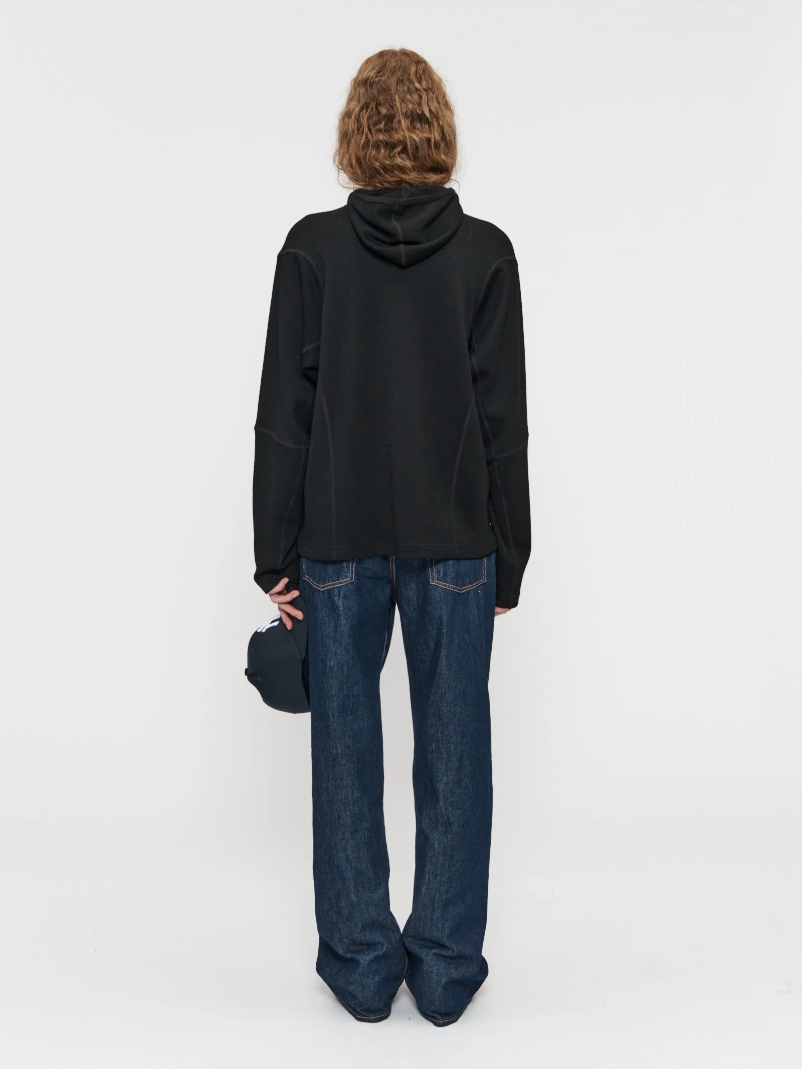 Coverstitch Snood Hood Black sold by 6397 product image thumbnail 3