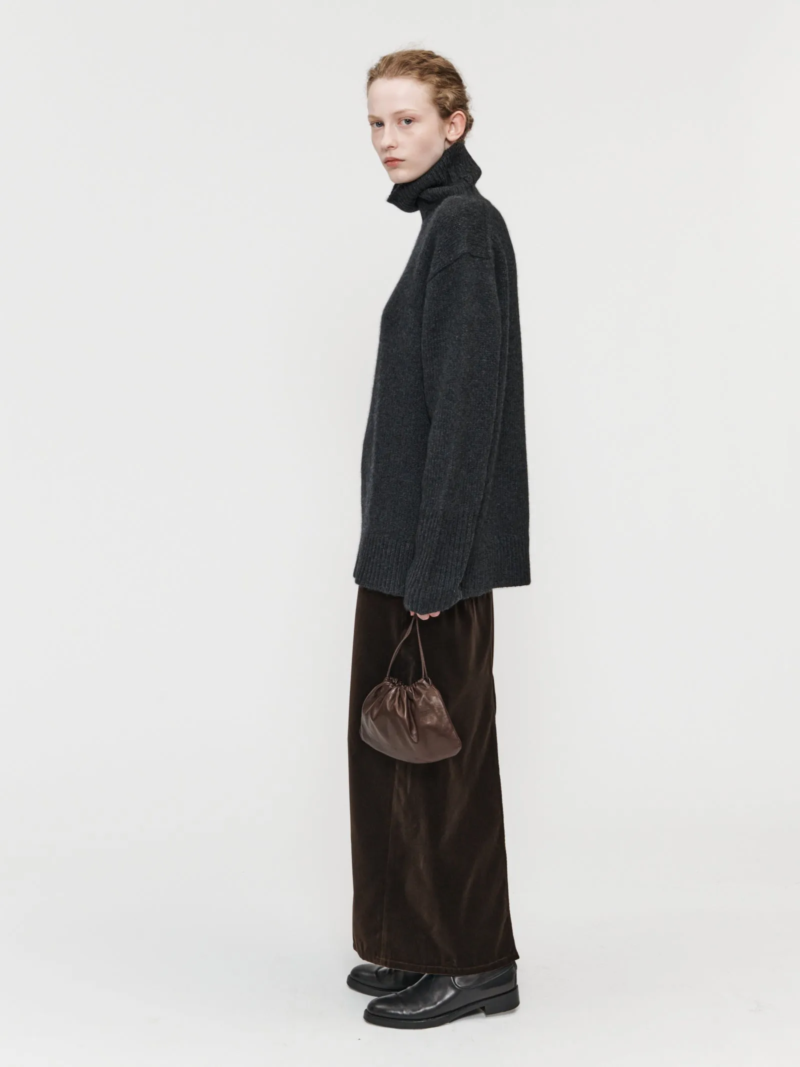 Velvet Long Skirt Mink sold by 6397 product image thumbnail 2