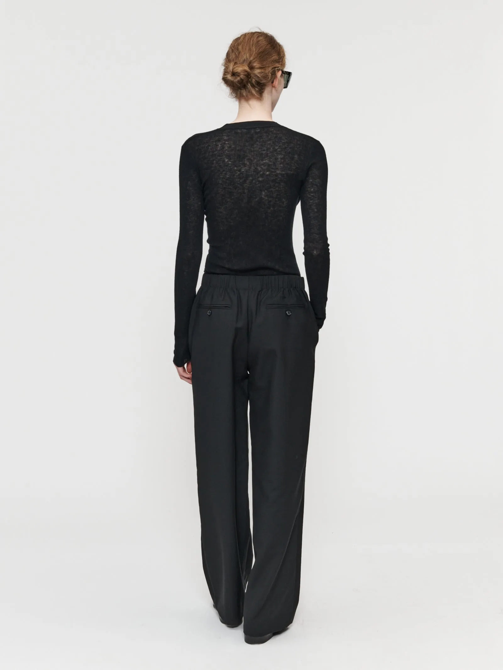 Relaxed Tuxedo Trouser Black sold by 6397 product image thumbnail 3