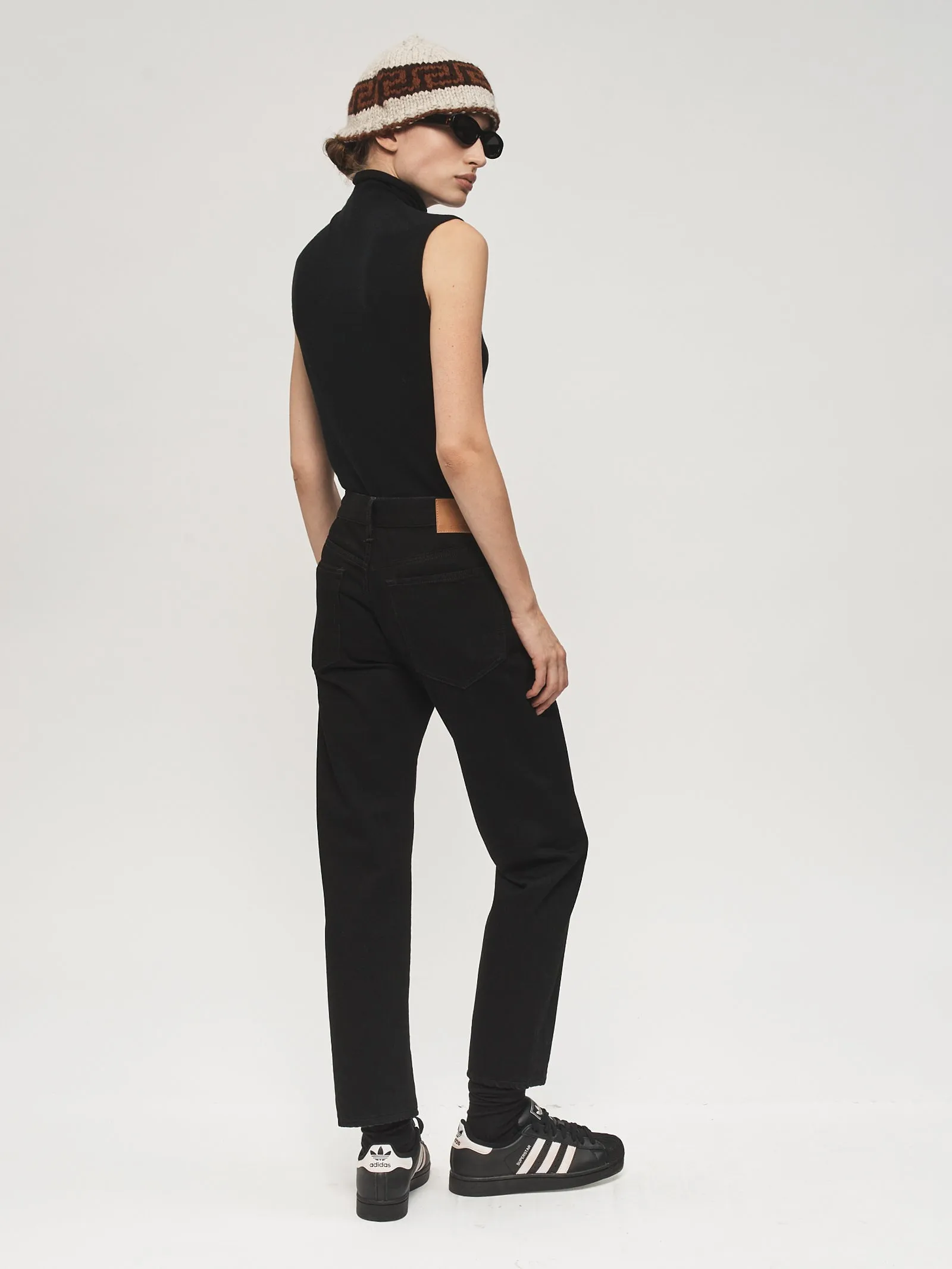 Roll Neck Tank Black sold by 6397 product image thumbnail 2